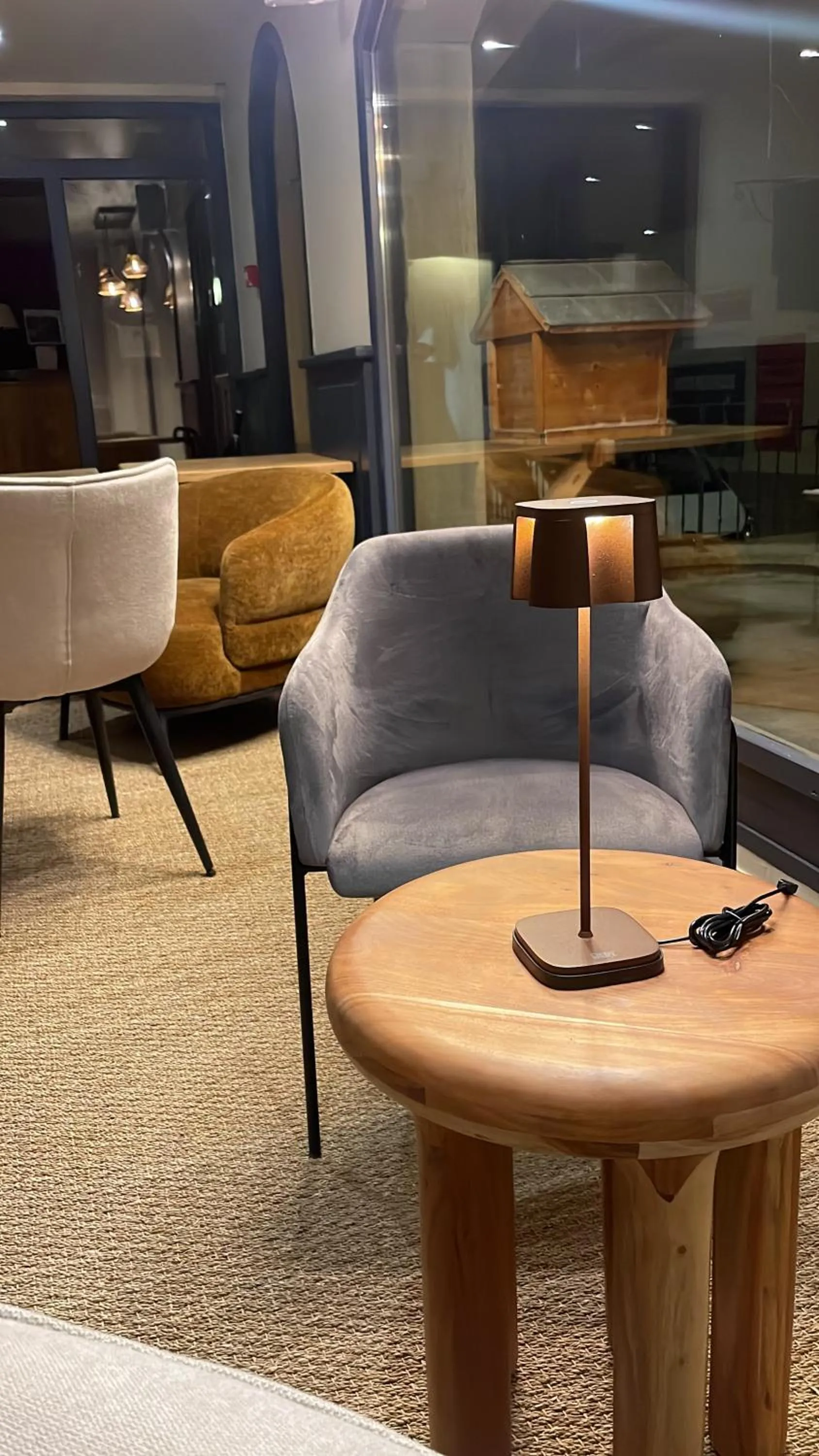 Lounge or bar in Hôtel Restaurant La Ferme