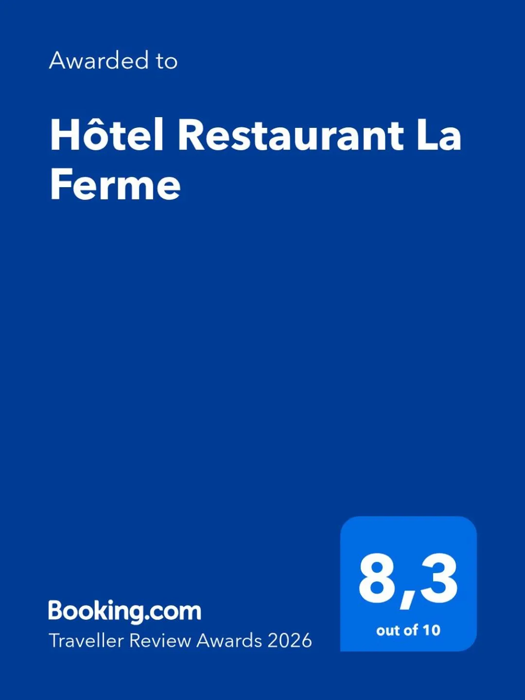 Hôtel Restaurant La Ferme