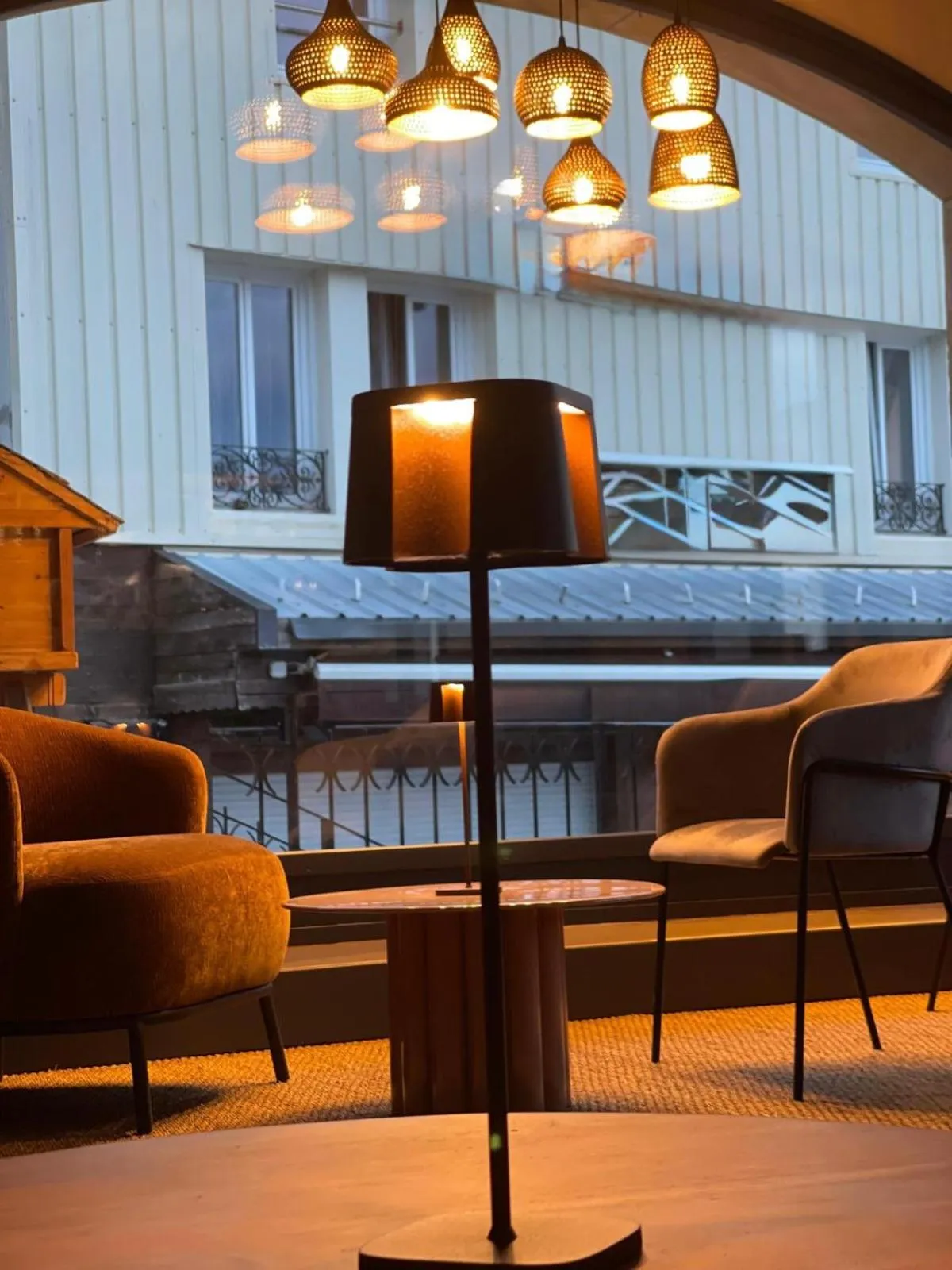 Lounge or bar in Hôtel Restaurant La Ferme