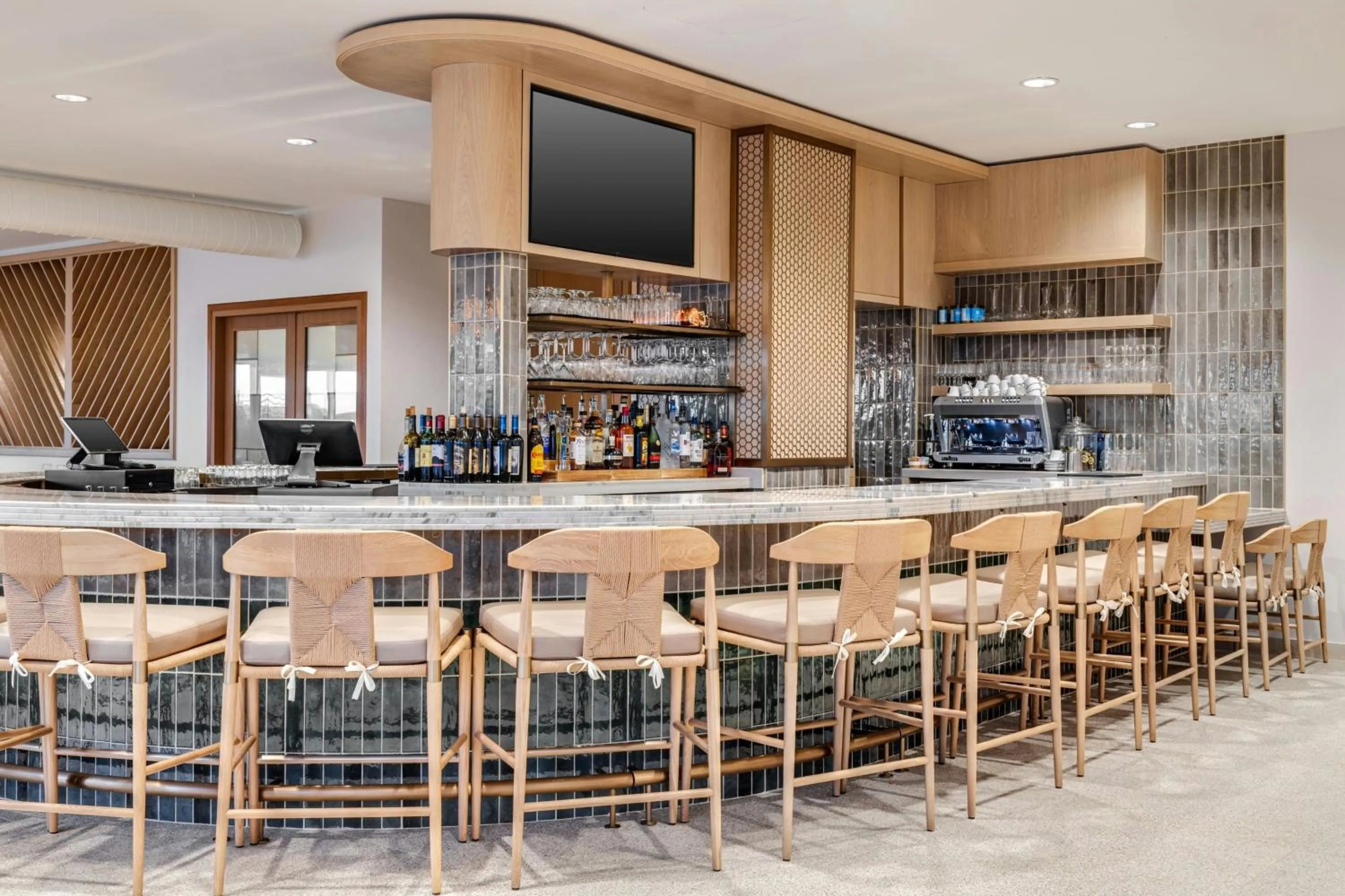 Lounge or bar in The Seahaus Hotel, Atlantic City Boardwalk, a Tribute Portfolio Hotel