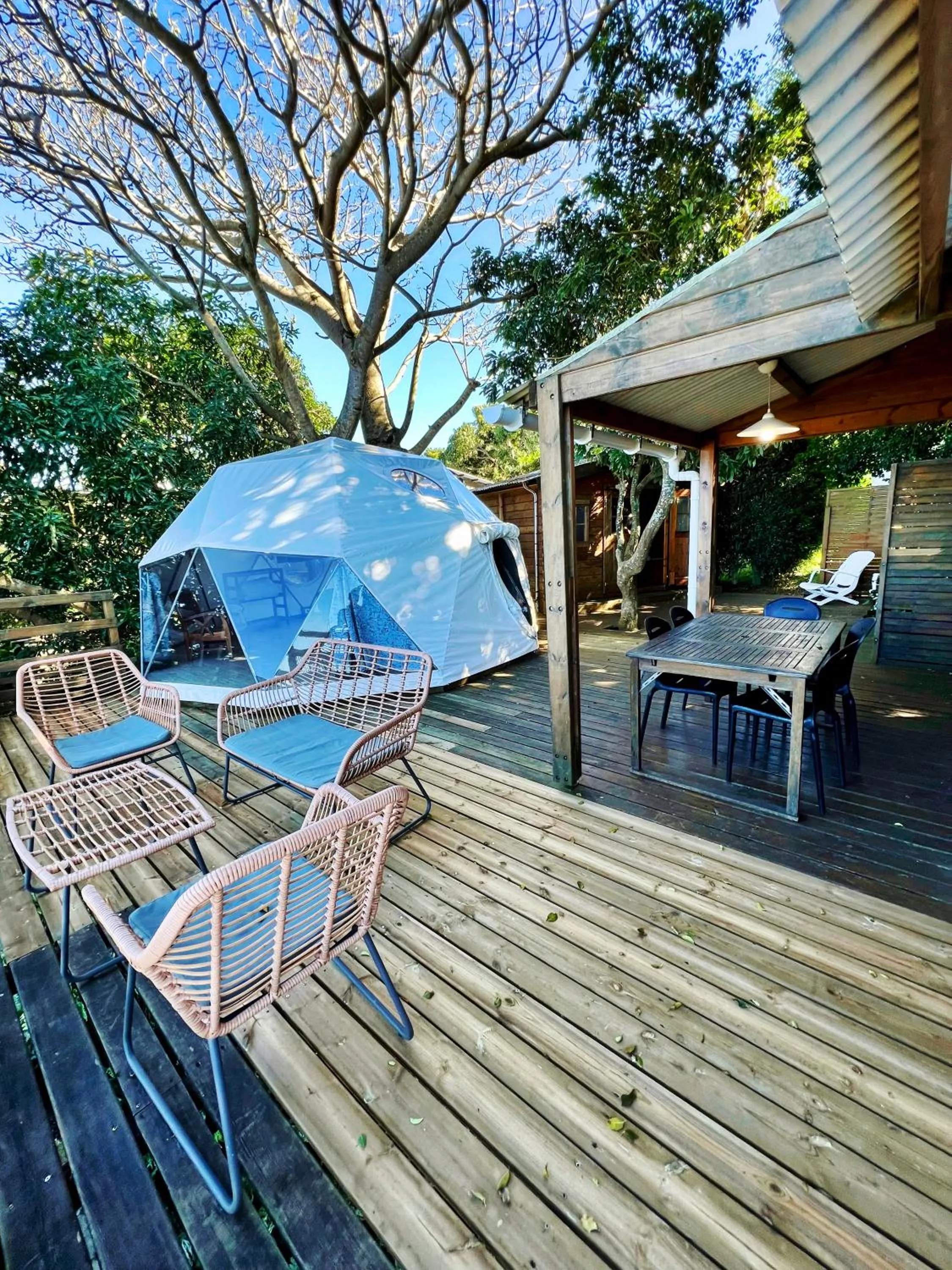 Patio in Bubble Dome Village