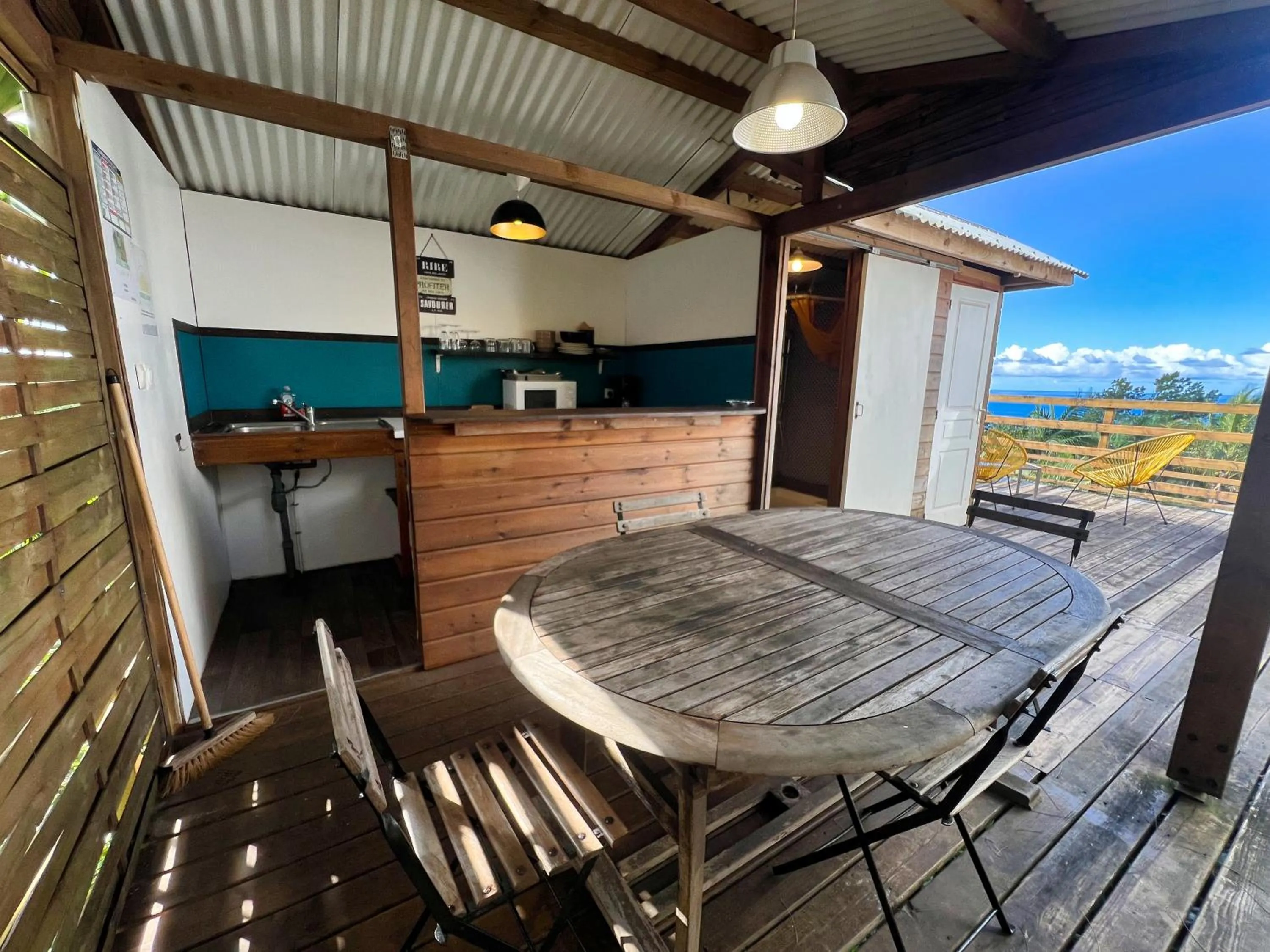 Patio in Bubble Dome Village