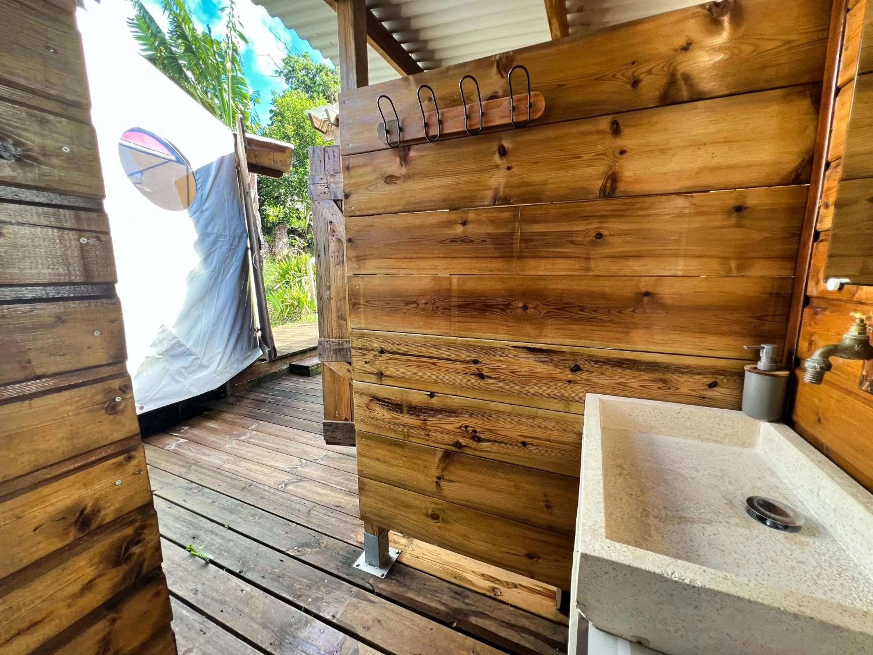 Bathroom in Bubble Dome Village