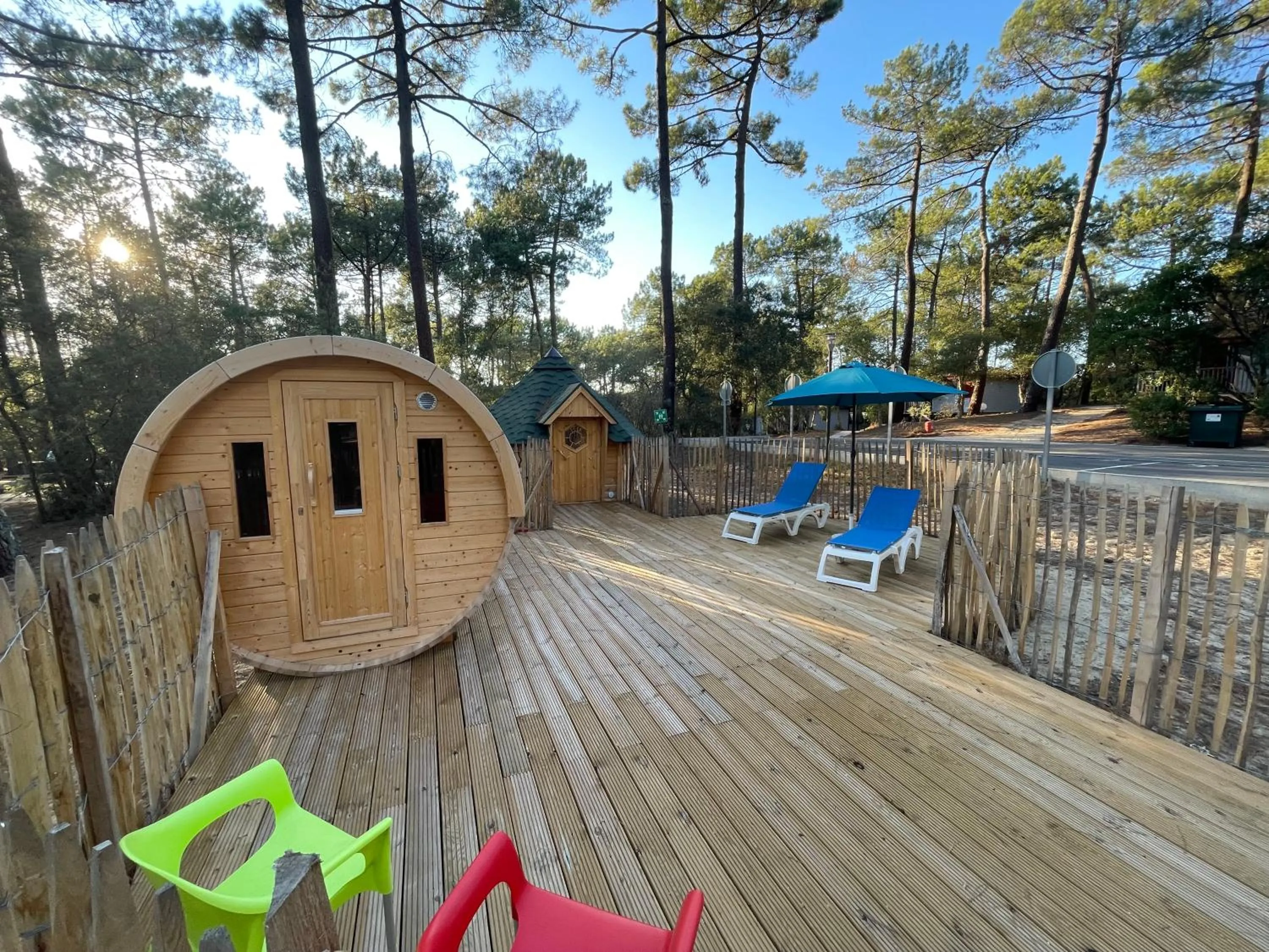 Sauna in VVF Landes Moliets