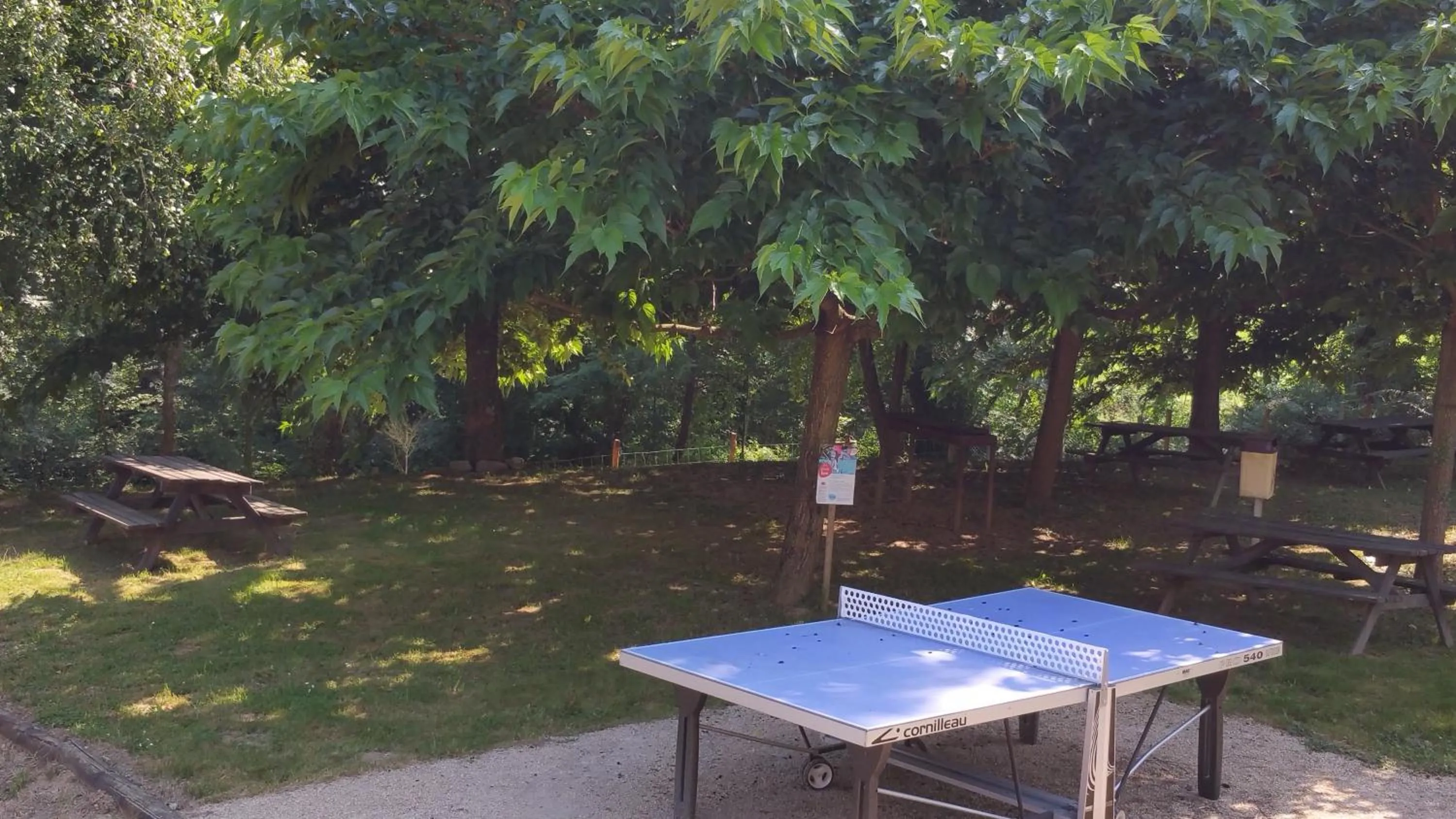 Table tennis in VVF Pays Basque Saint-Étienne-de-Baïgorry