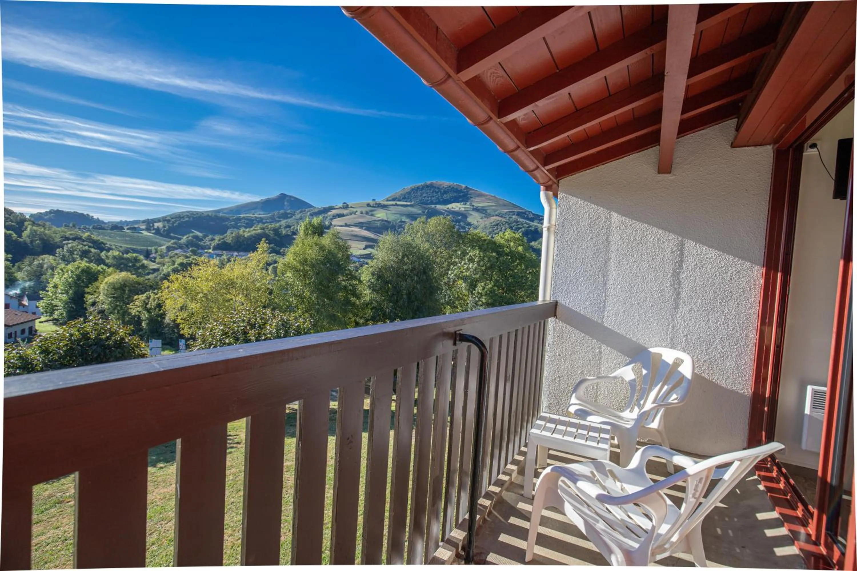 Balcony/Terrace in VVF Pays Basque Saint-Étienne-de-Baïgorry