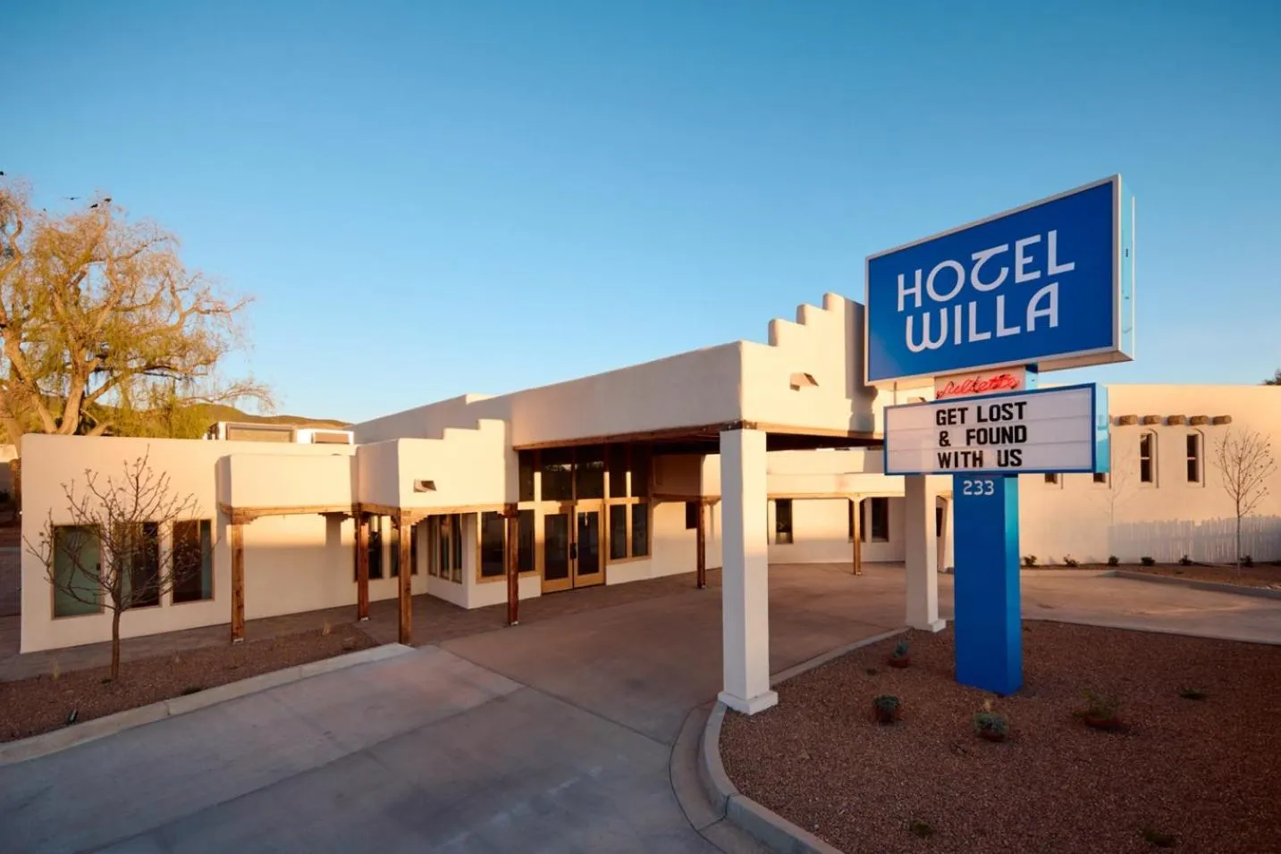 Property building in Hotel Willa