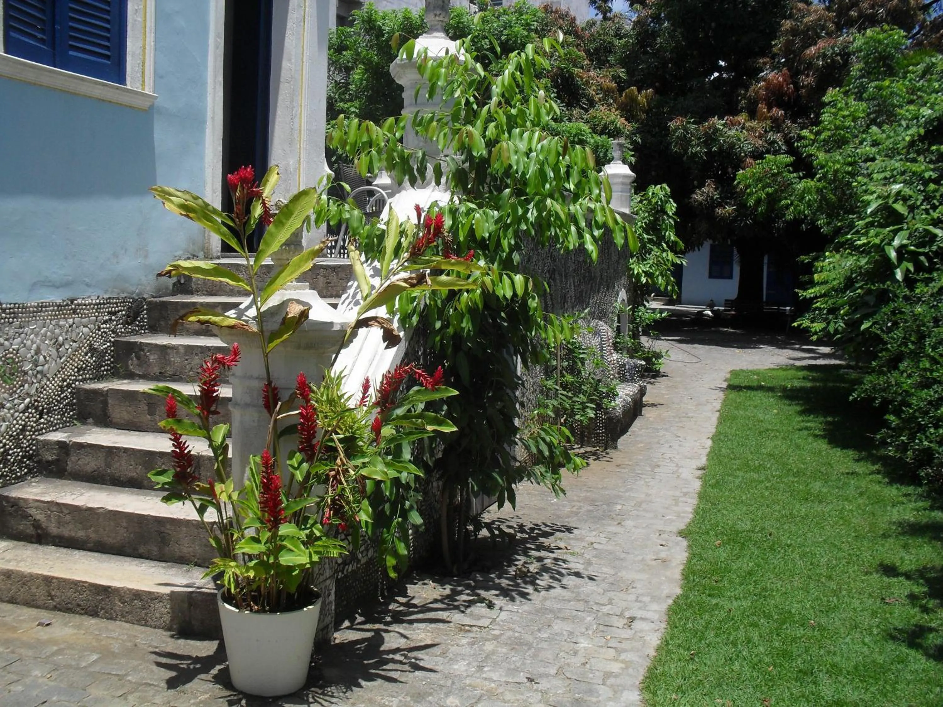 Garden in Pousada Barroco na Bahia
