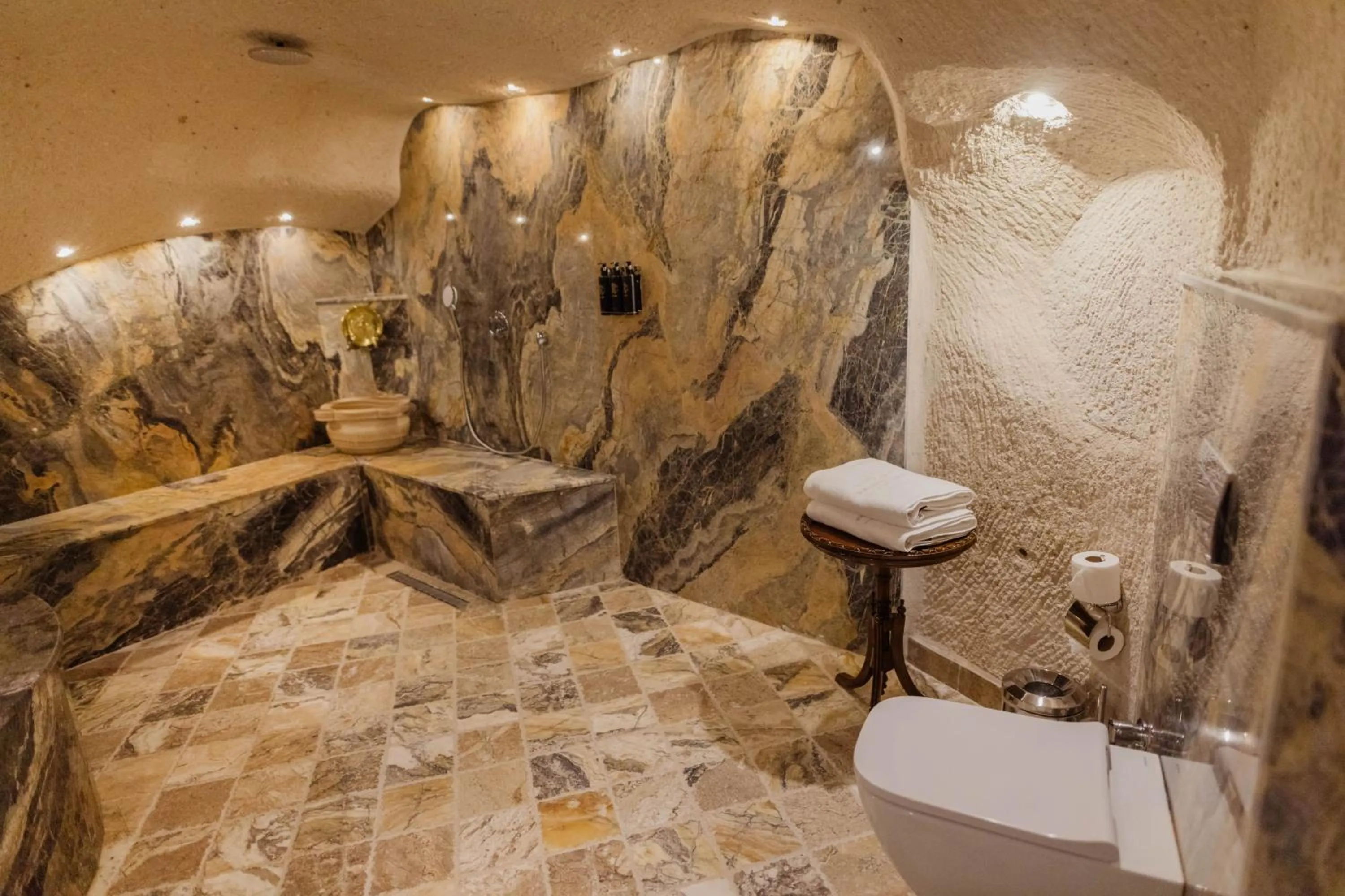 Bathroom in The Kingdom Of Cappadocia Luxury Cave Hotel