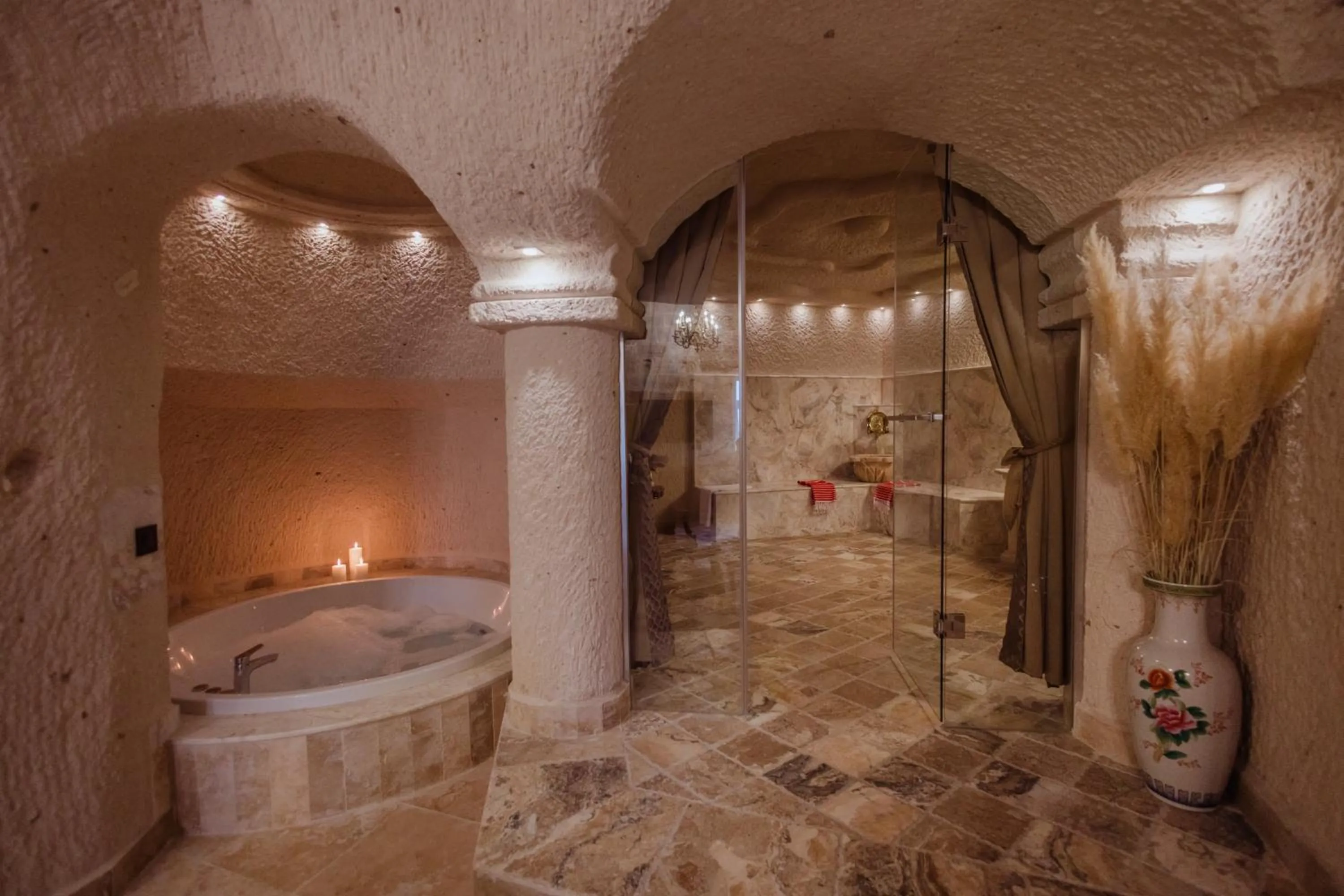 Bathroom in The Kingdom Of Cappadocia Luxury Cave Hotel