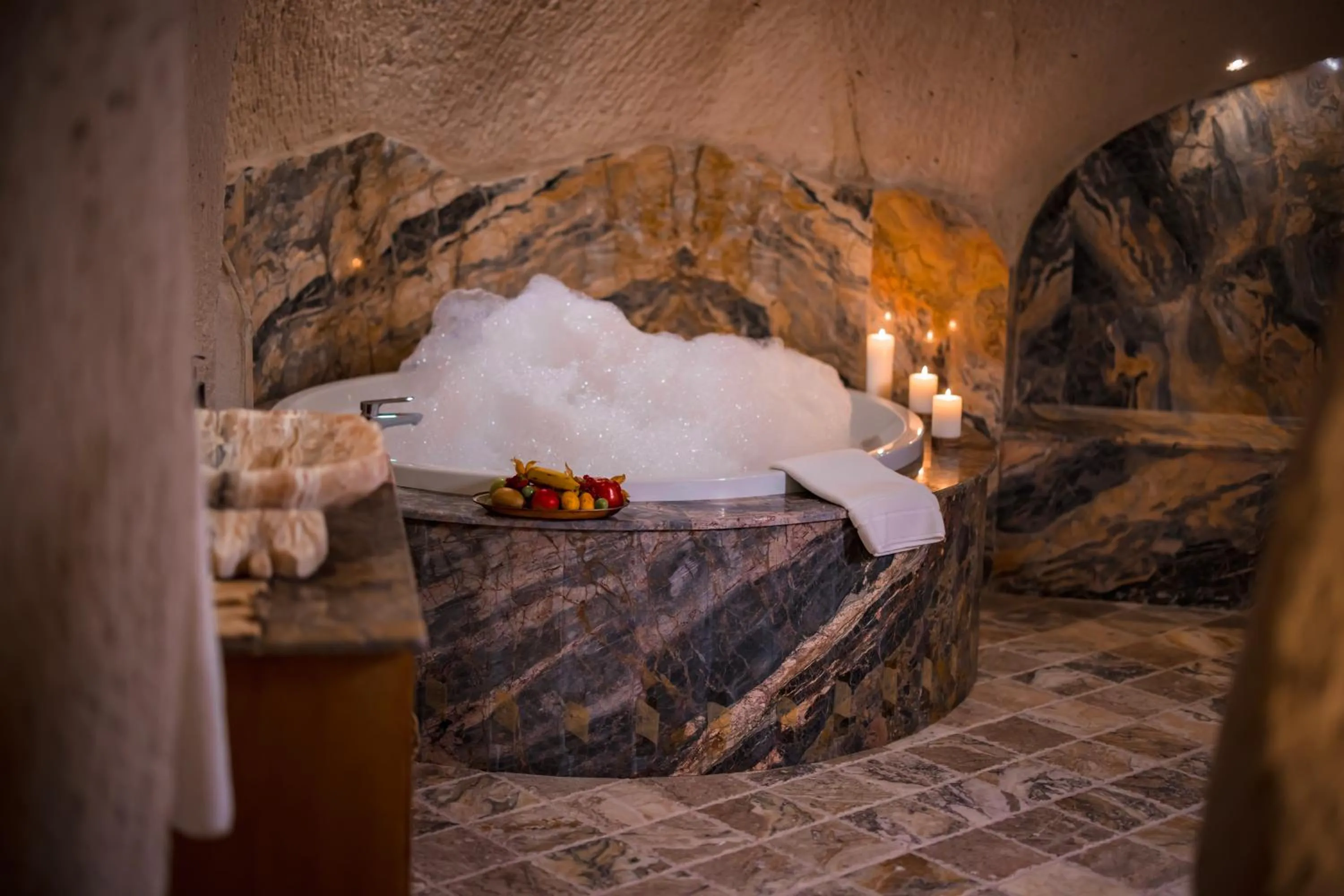 Hot Tub in The Kingdom Of Cappadocia Luxury Cave Hotel
