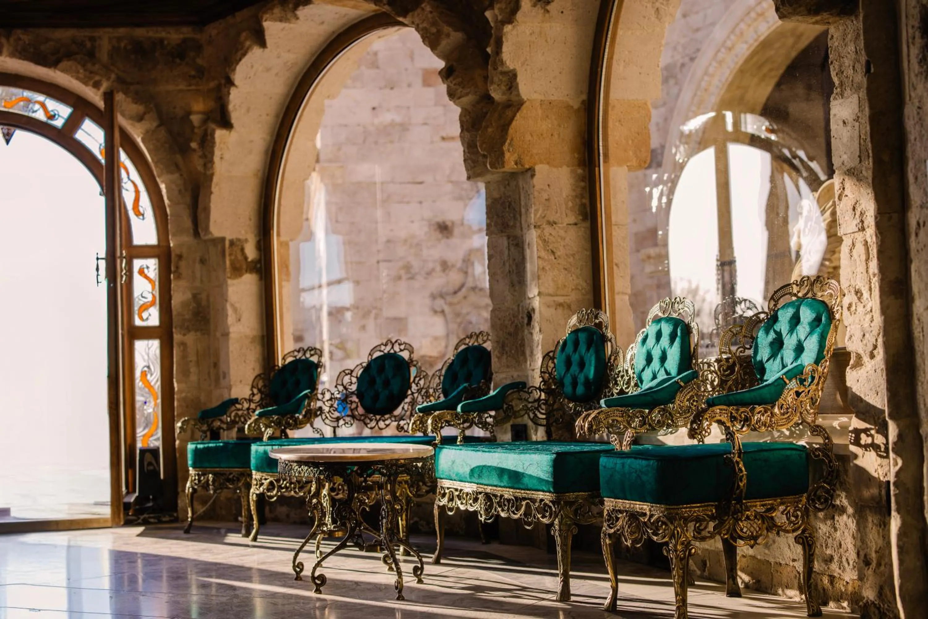 Lobby or reception in The Kingdom Of Cappadocia Luxury Cave Hotel