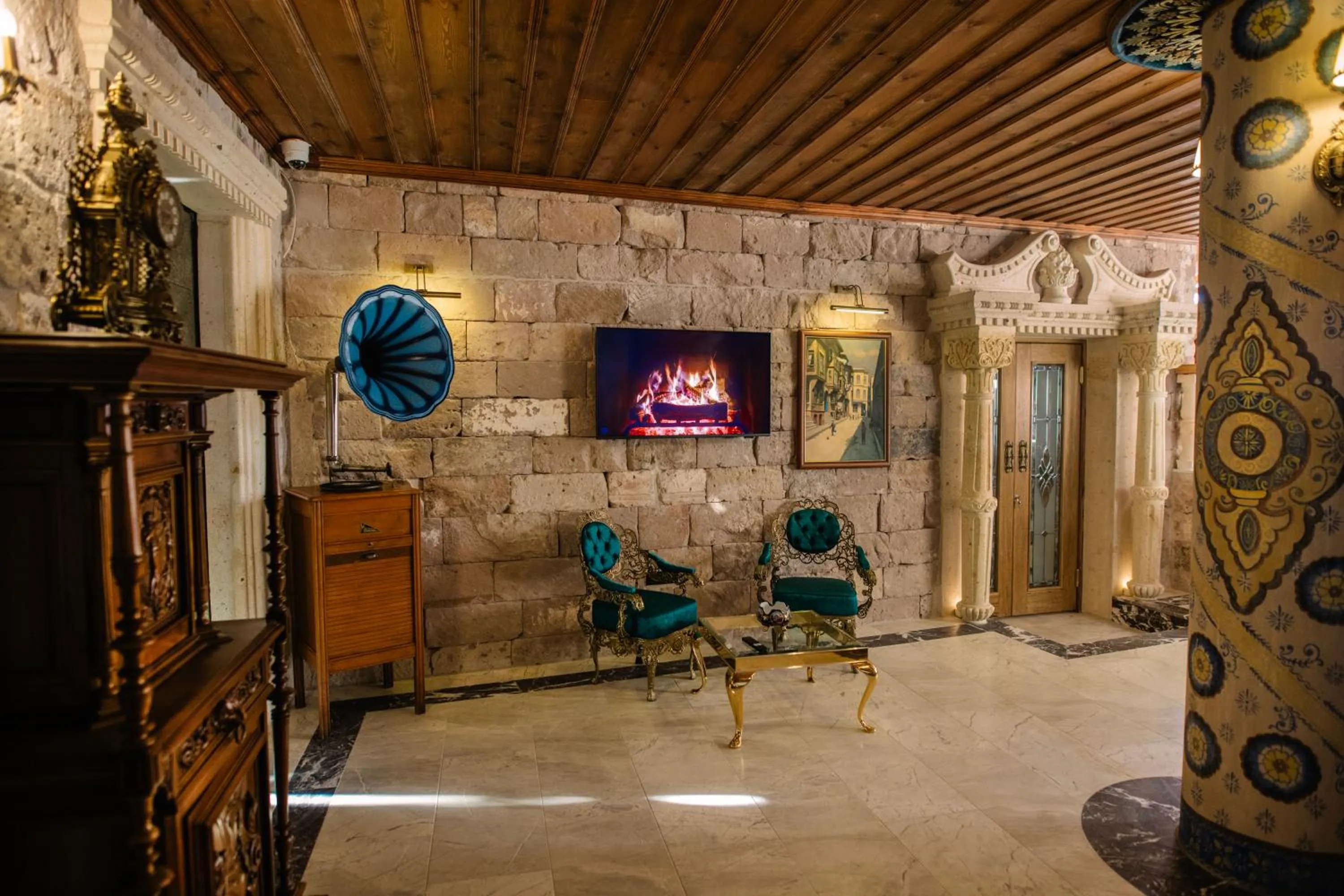 Lobby or reception in The Kingdom Of Cappadocia Luxury Cave Hotel