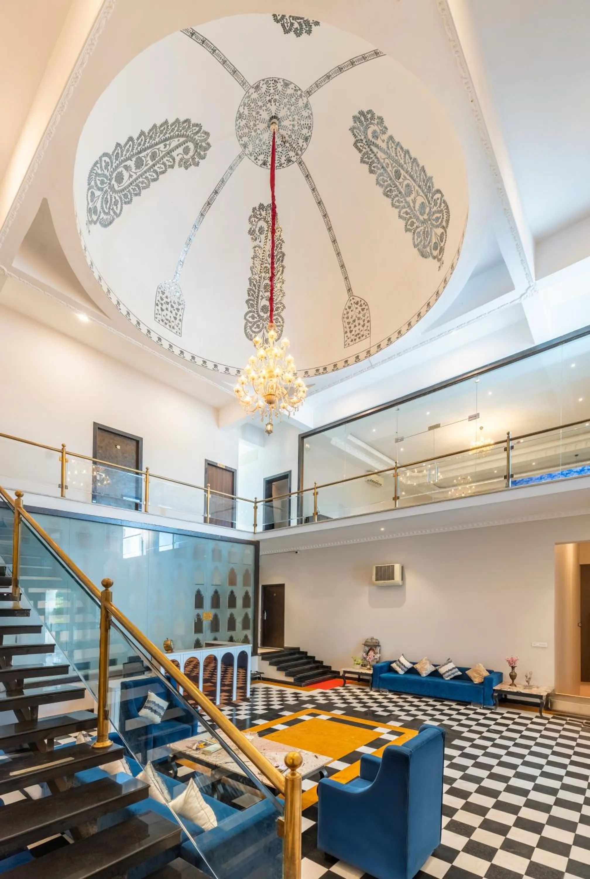 Lobby or reception in Surya Kothi Resort