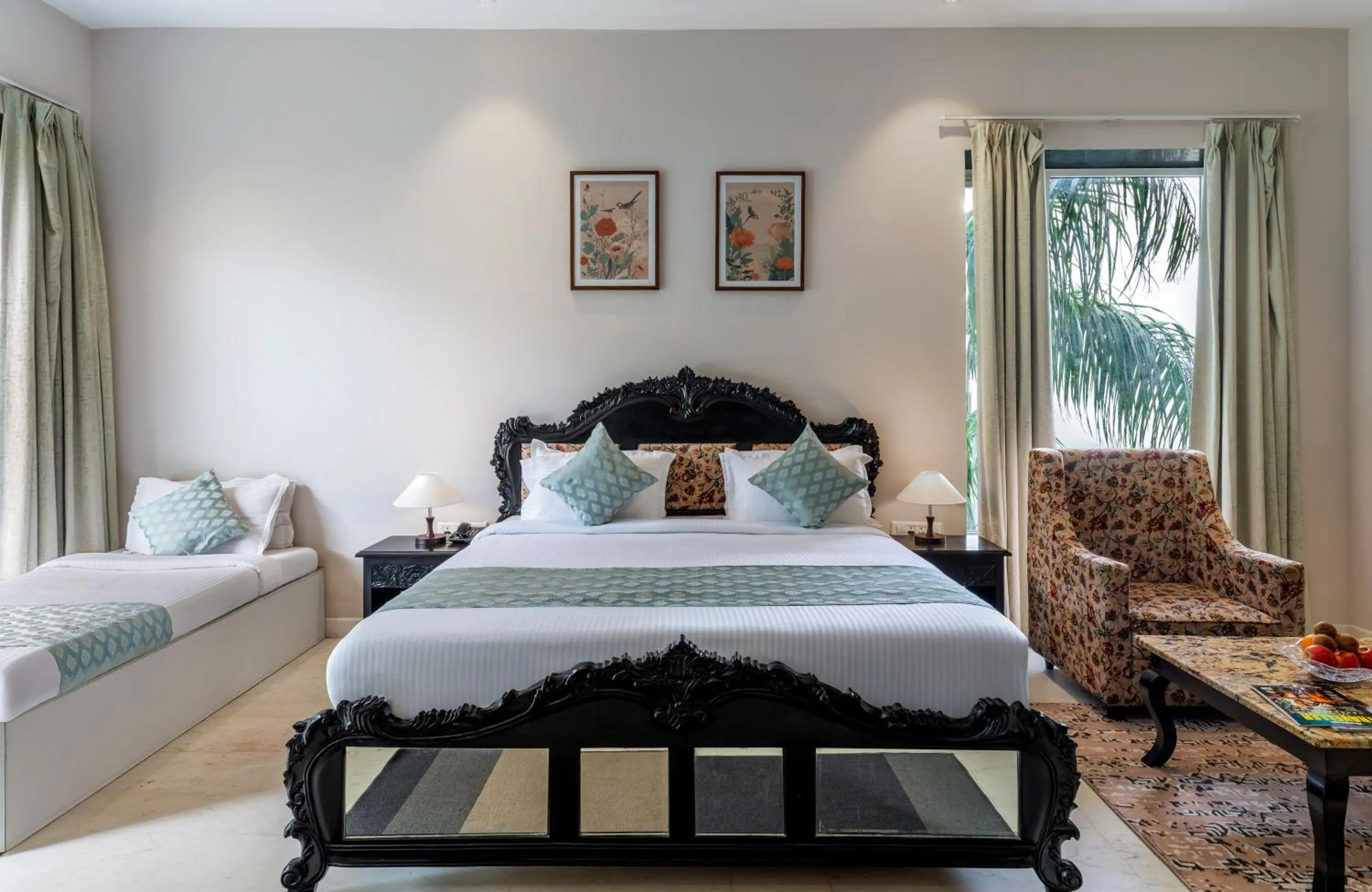 Bedroom, Bed in Surya Kothi Resort