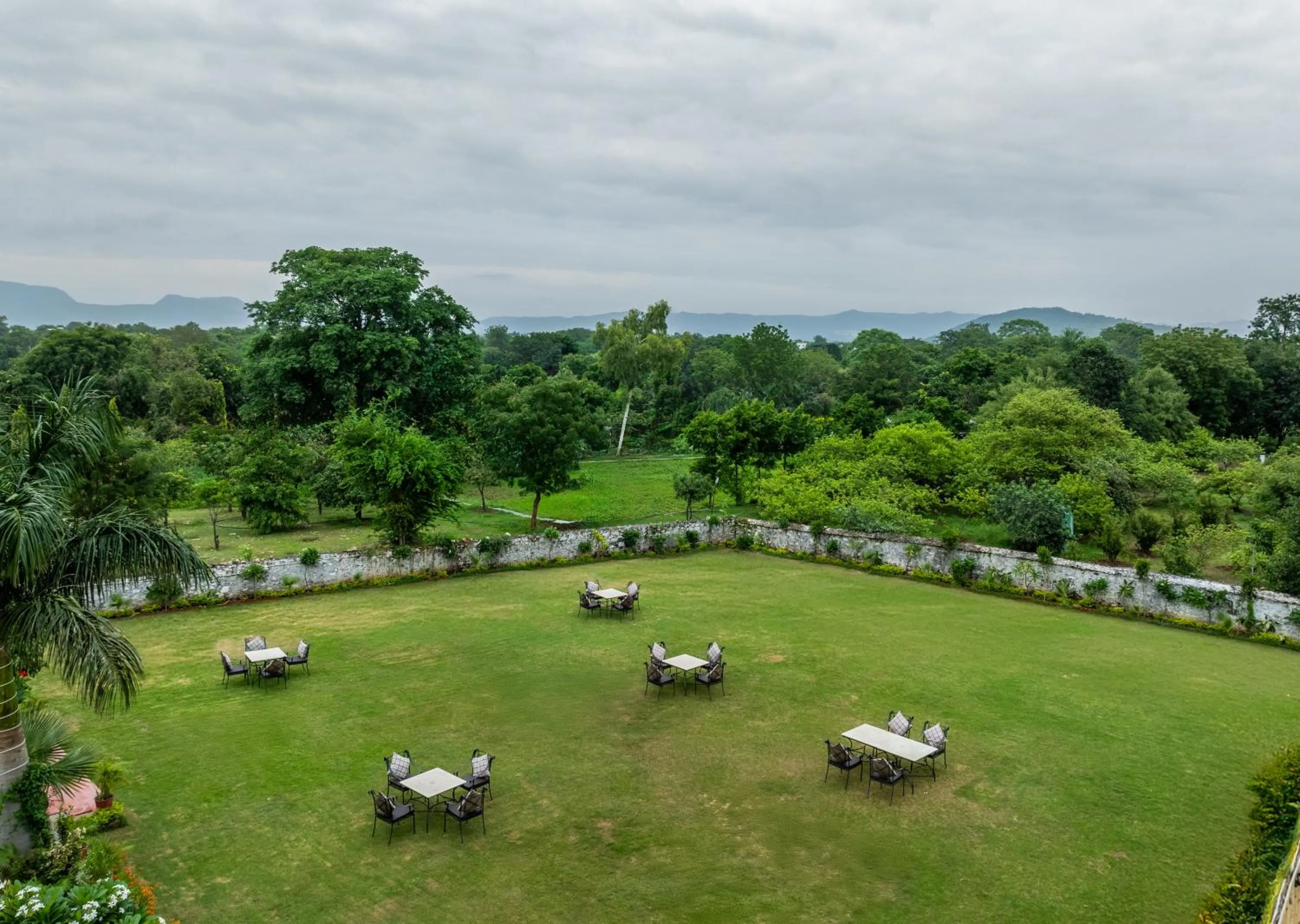 Natural landscape in Surya Kothi Resort
