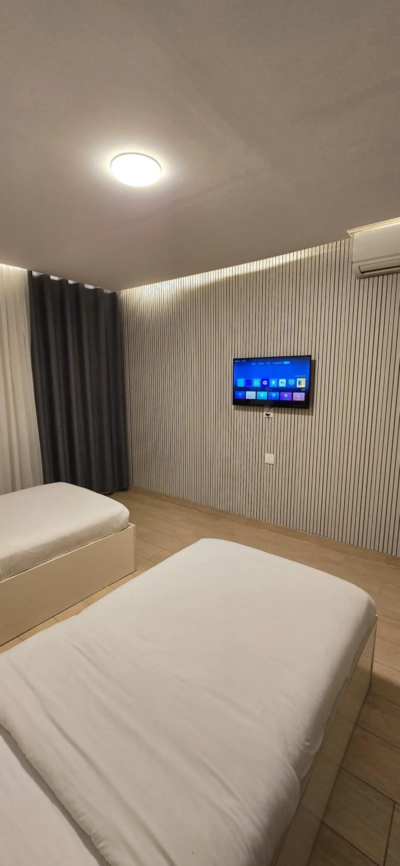 Bed in Balcony Hotel