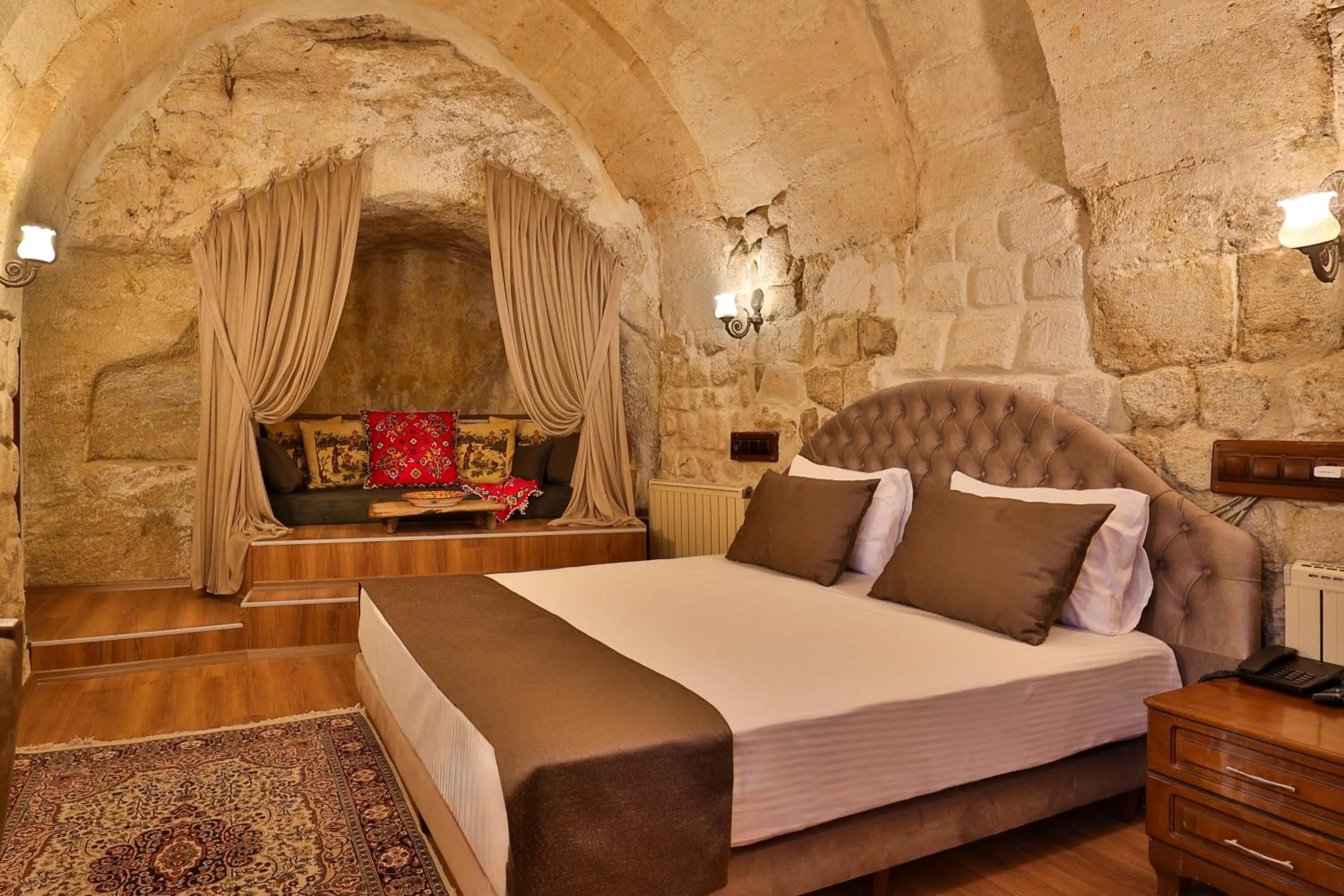 Seating area in Hotel Asia Minor