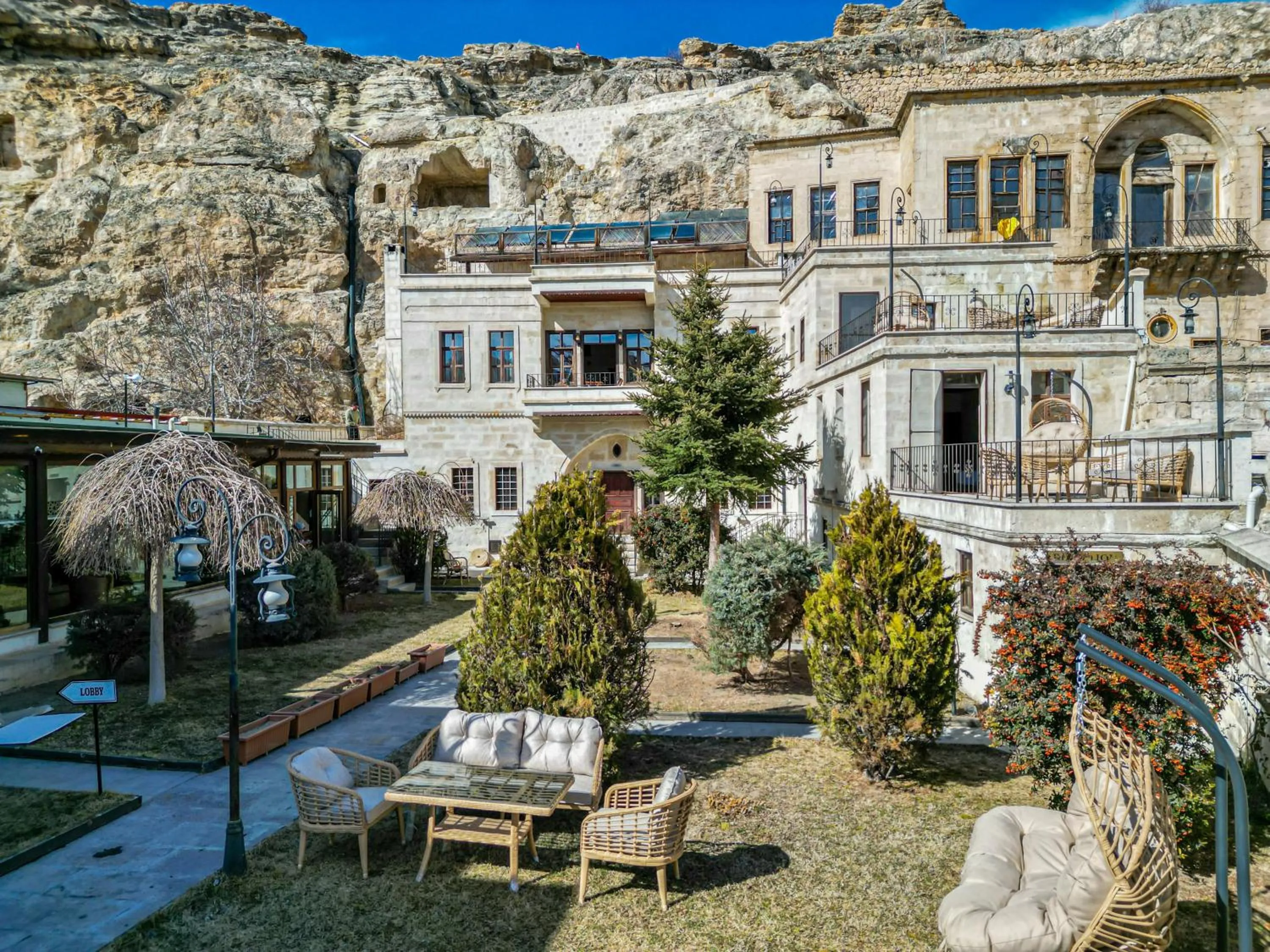 Garden in Hotel Asia Minor
