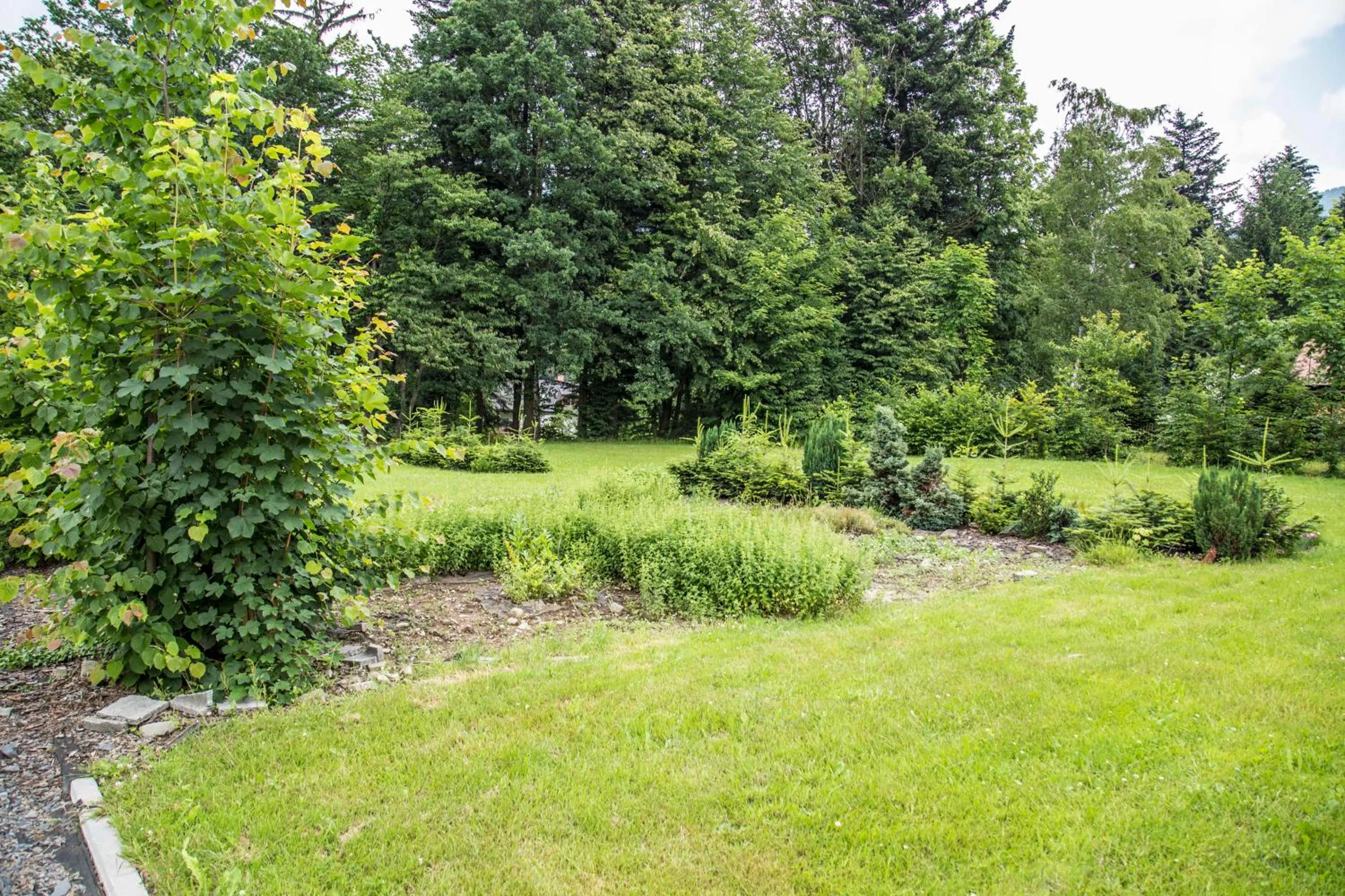 Garden in hotel U lip Trojanovice