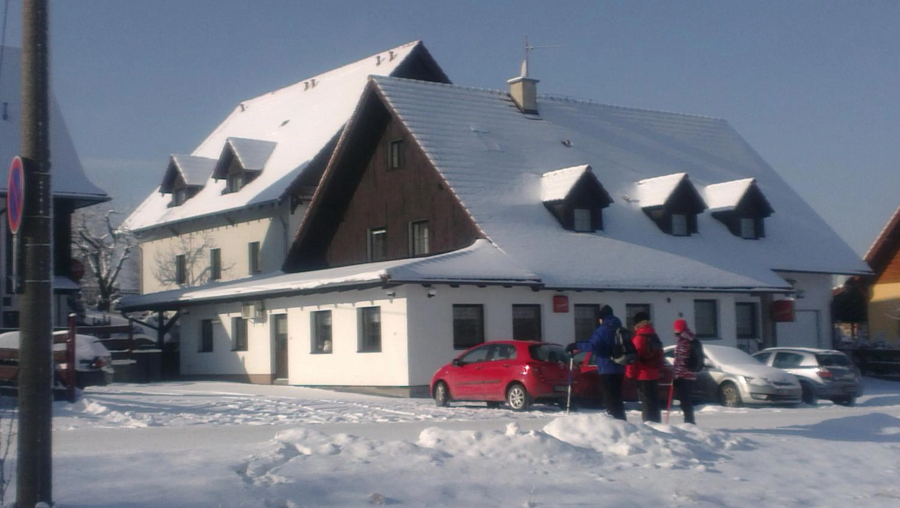 Property building in hotel U lip Trojanovice