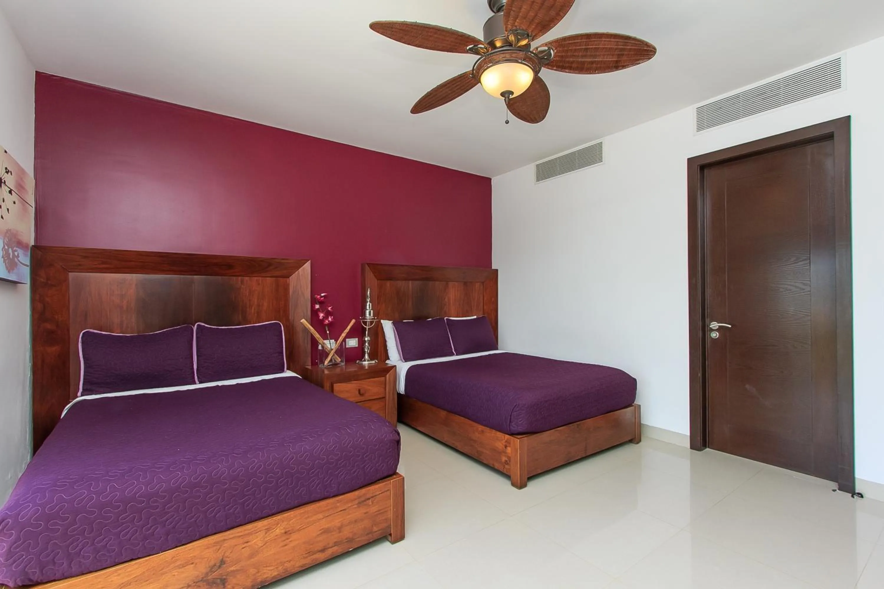 Bedroom, Bed in Luxury Condos at Mareazul Beachfront Complex with Resort-Style Amenities