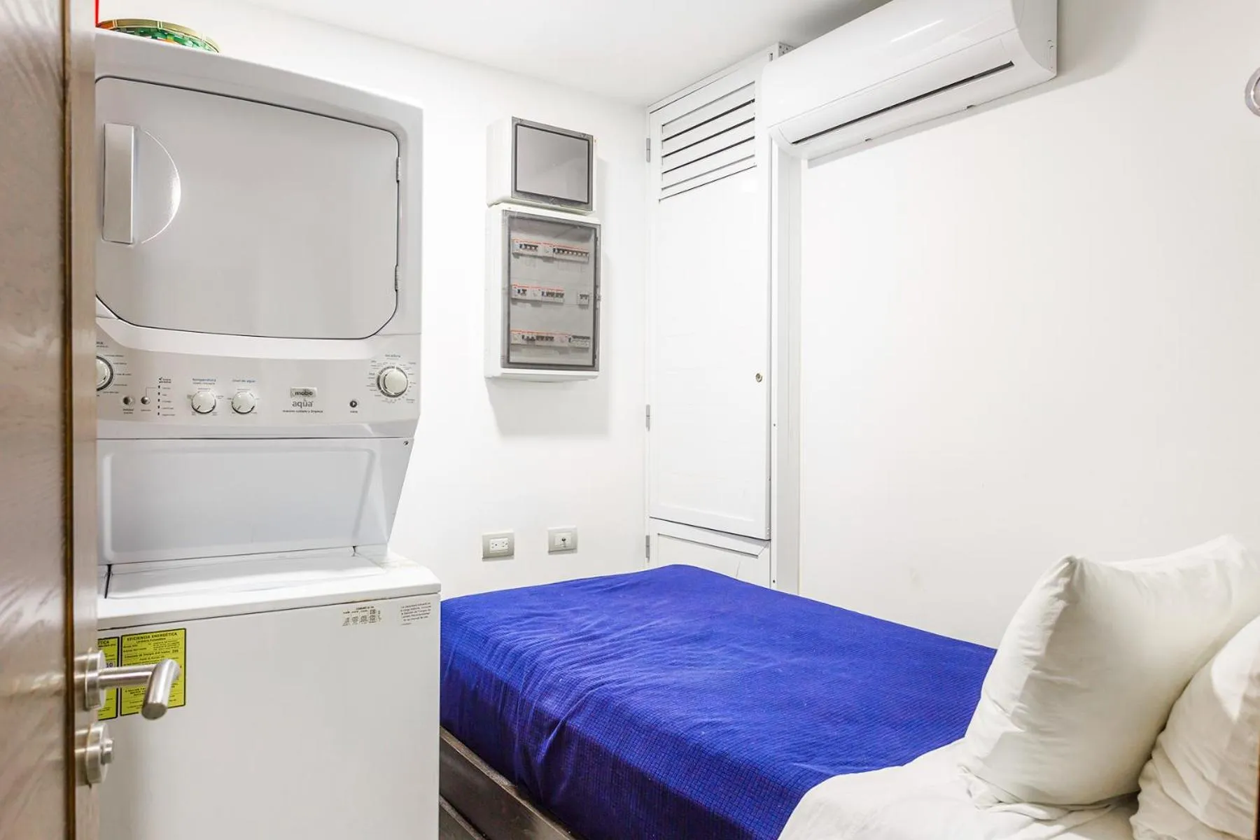 Bed in Luxury Condos at Mareazul Beachfront Complex with Resort-Style Amenities