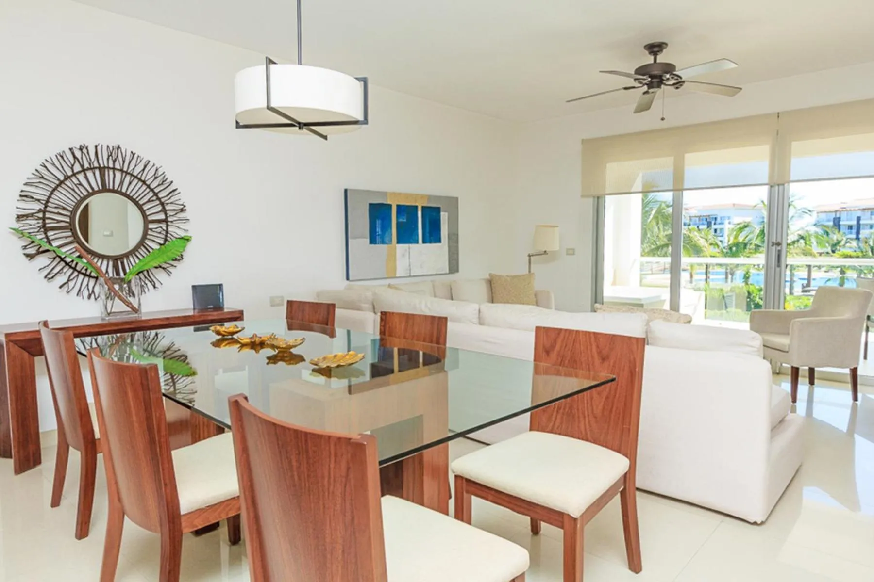 Kitchen or kitchenette in Luxury Condos at Mareazul Beachfront Complex with Resort-Style Amenities