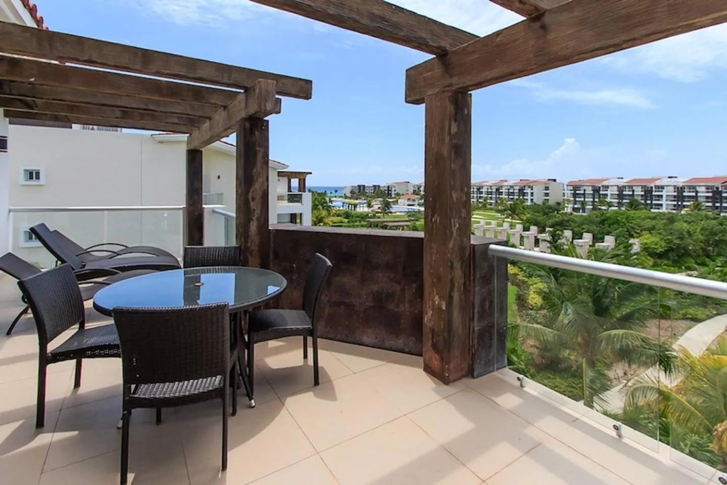 View (from property/room) in Luxury Condos at Mareazul Beachfront Complex with Resort-Style Amenities