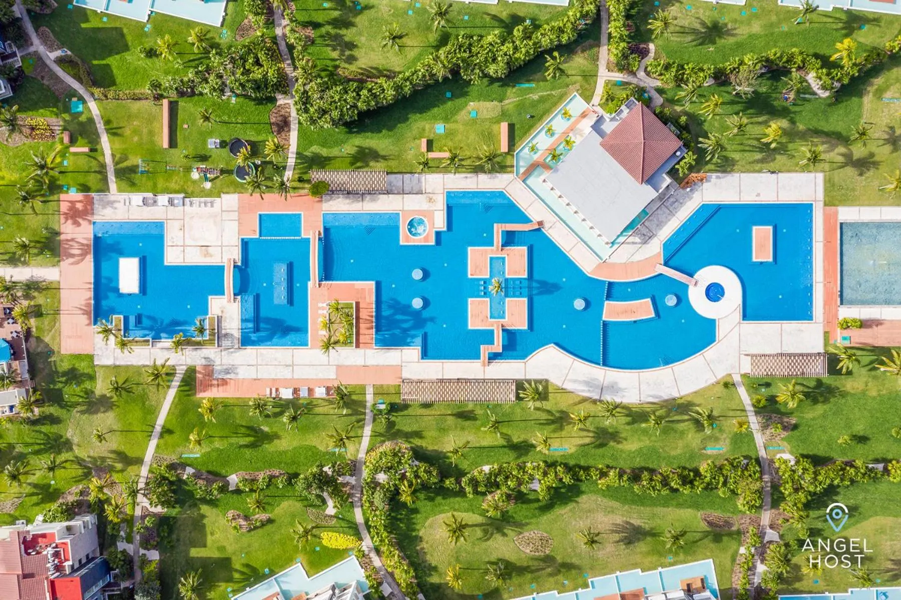 Property building in Luxury Condos at Mareazul Beachfront Complex with Resort-Style Amenities