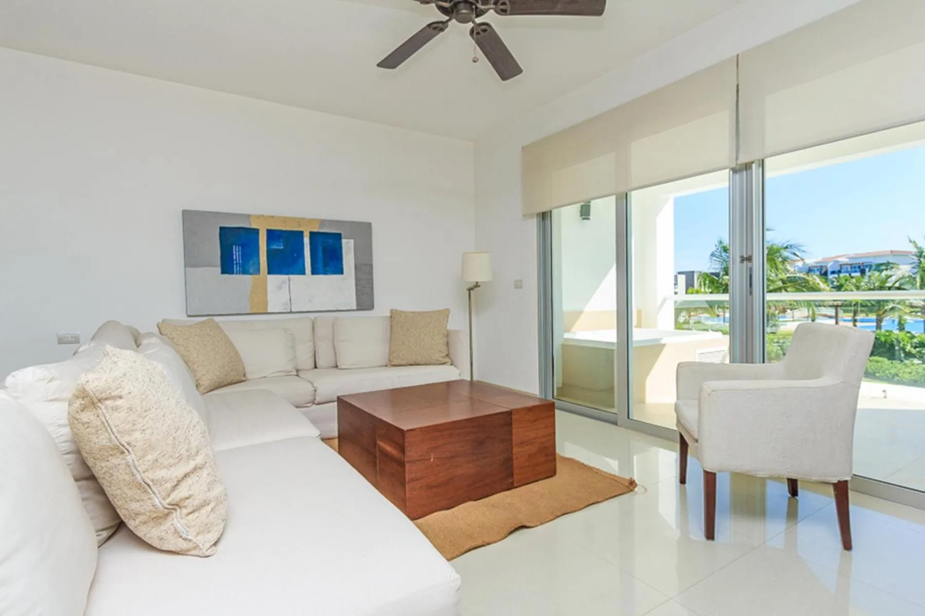 View (from property/room) in Luxury Condos at Mareazul Beachfront Complex with Resort-Style Amenities