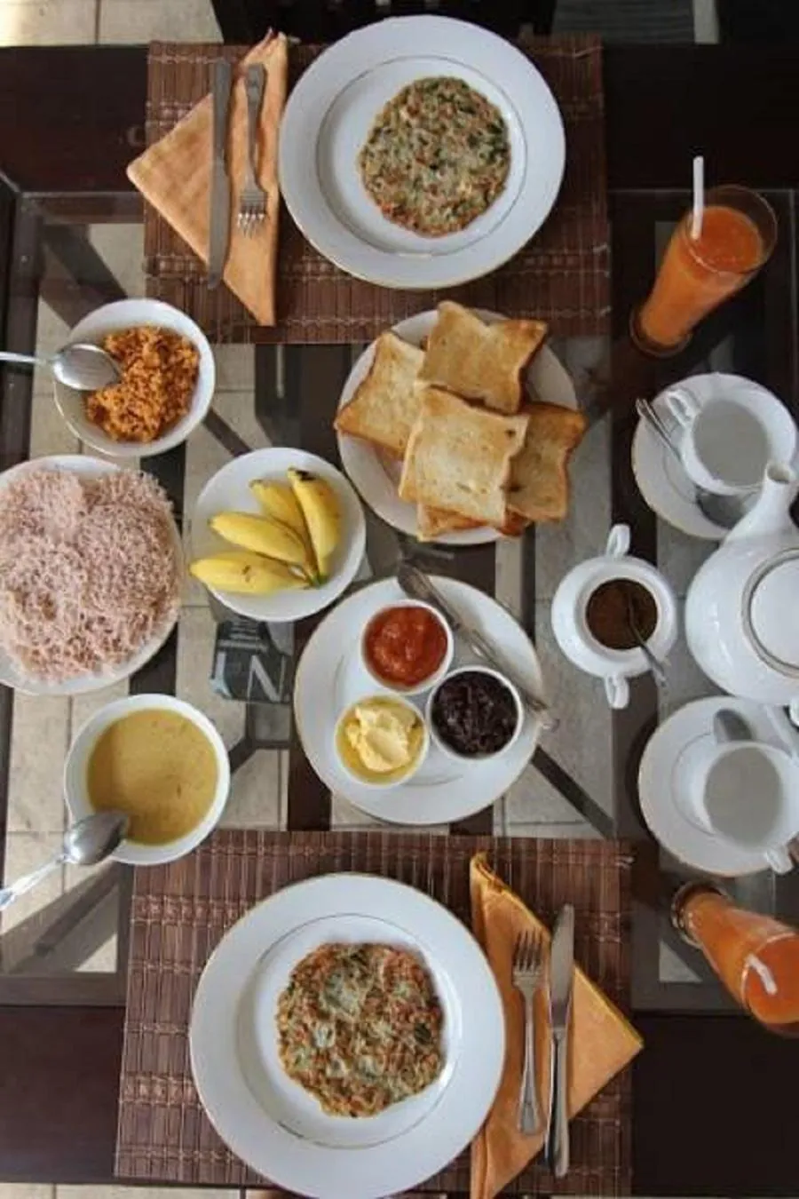 Breakfast in Villa Eden Paradise