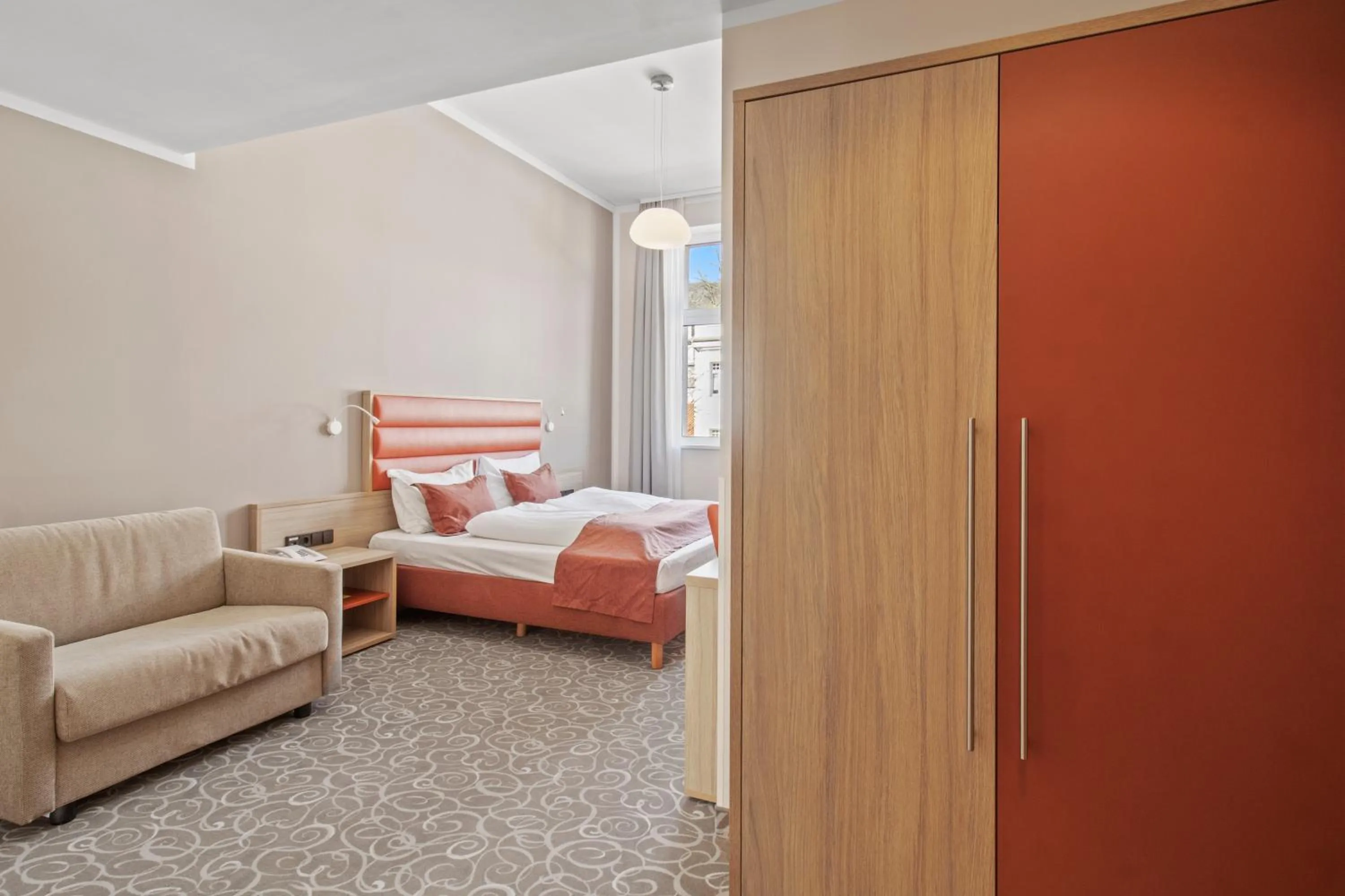 Bed in Schild Rooms - Self Check-in - Nature and Wine Area Vienna