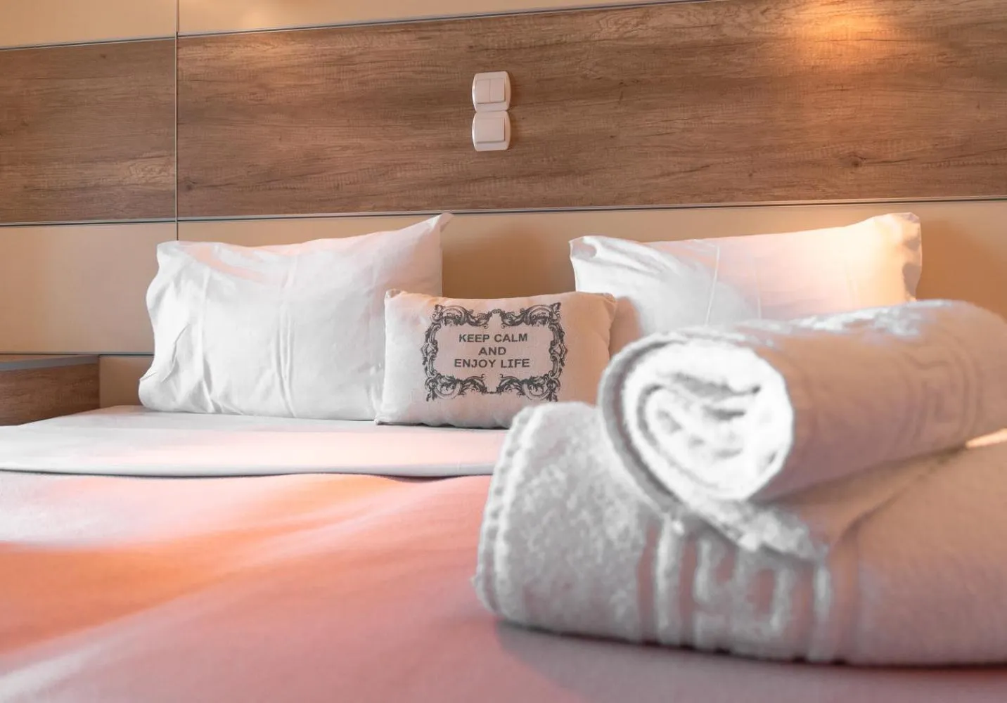 Bedroom, Bed in Catamaran Corfu Aparthotel