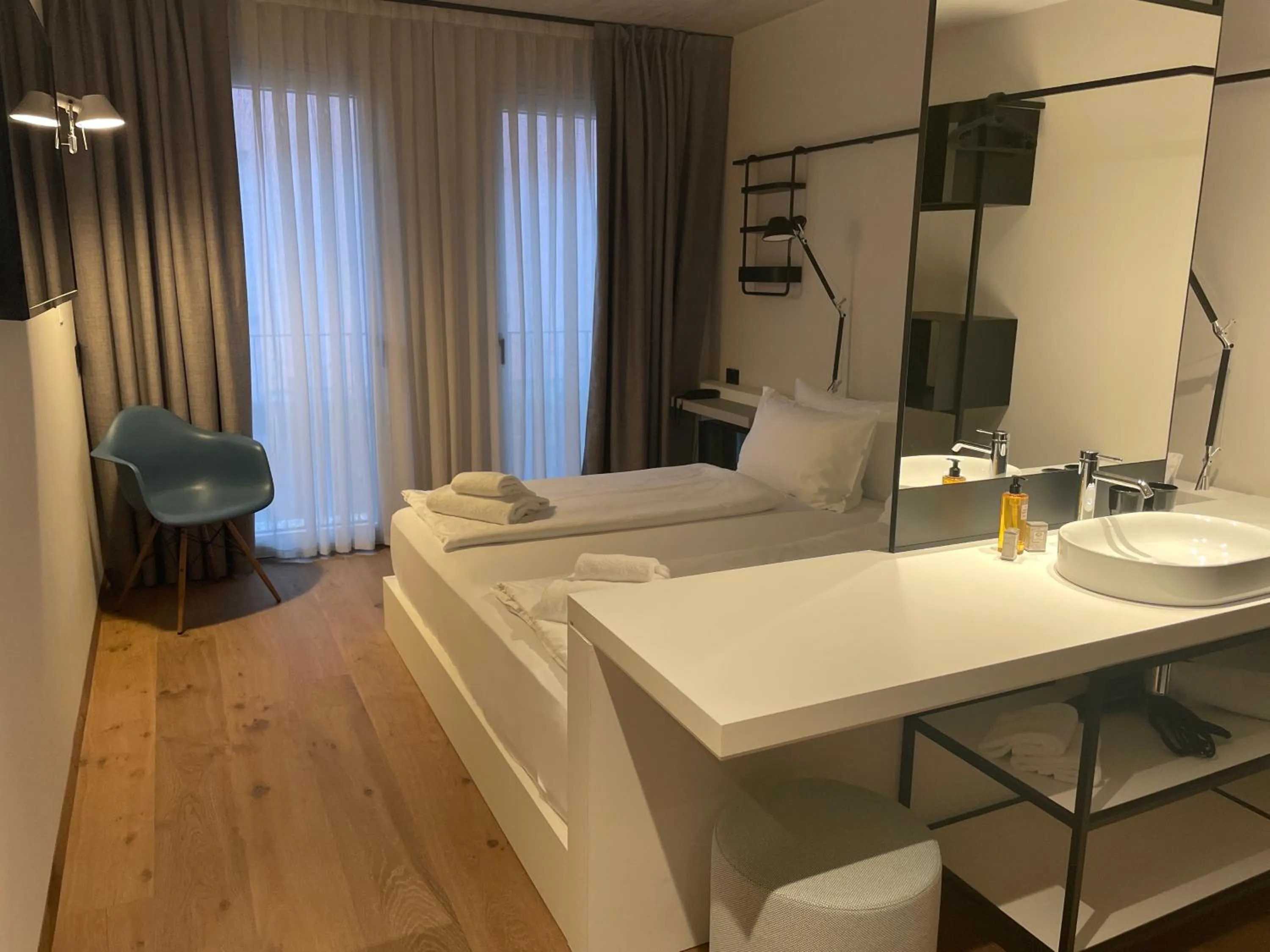 Bed in Hotel Giardino Verdi