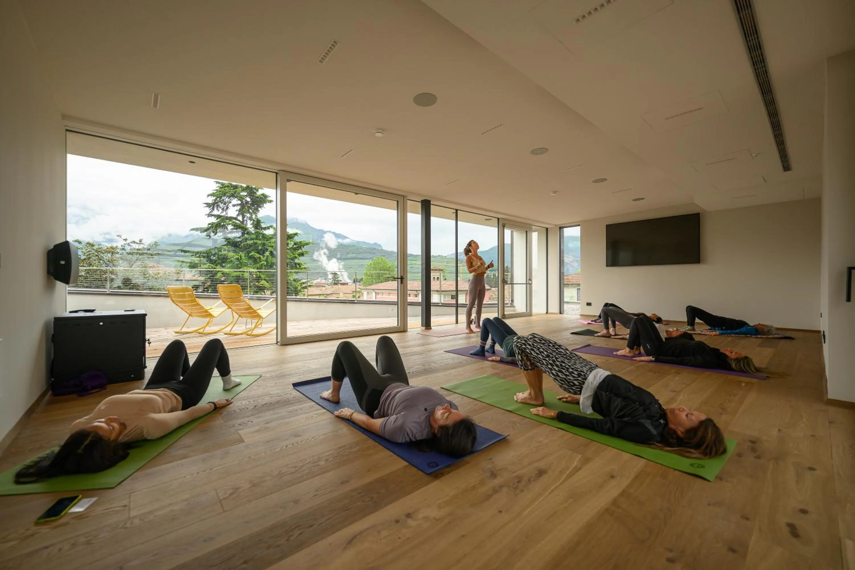 Fitness centre/facilities in Hotel Giardino Verdi