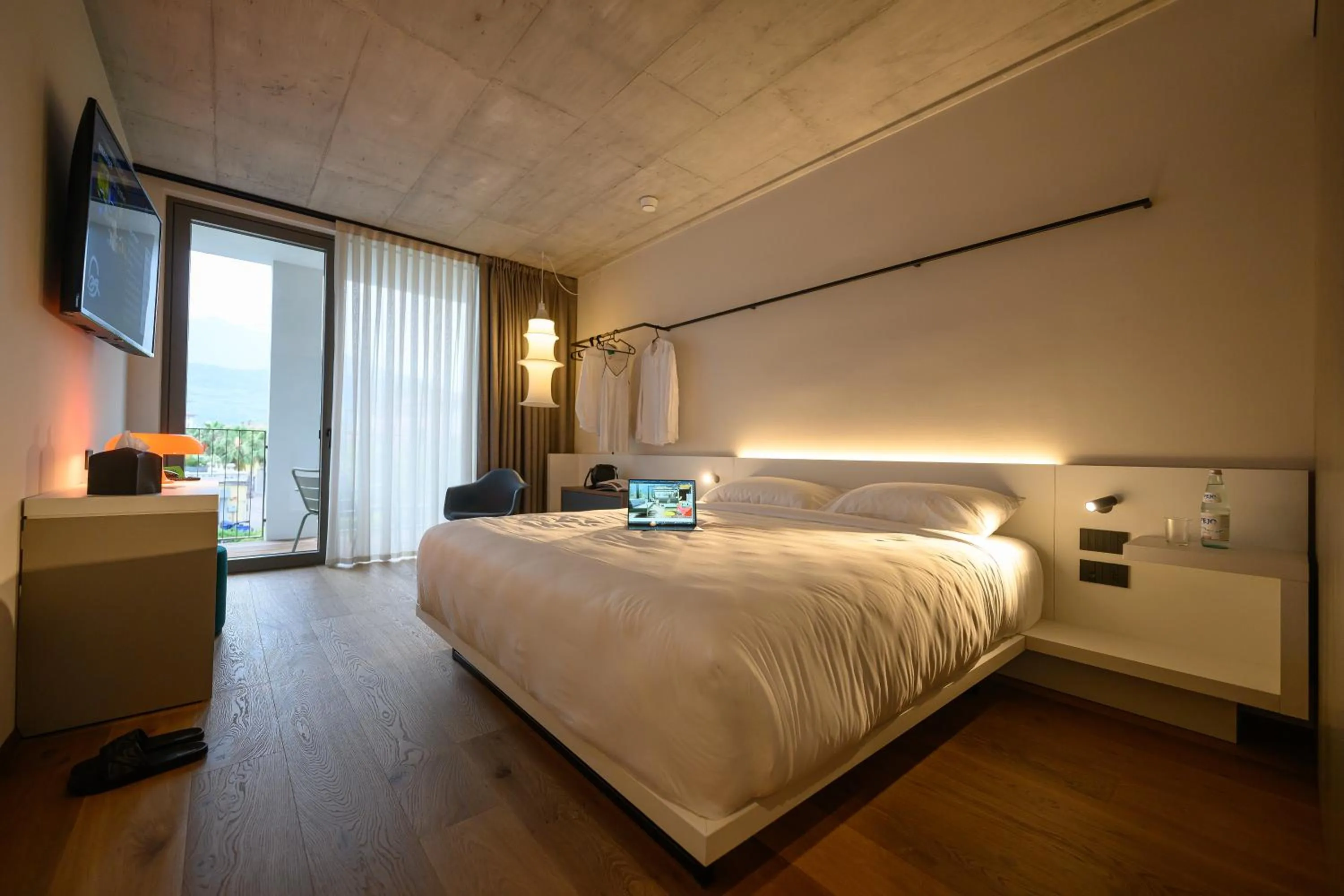 Bed in Hotel Giardino Verdi