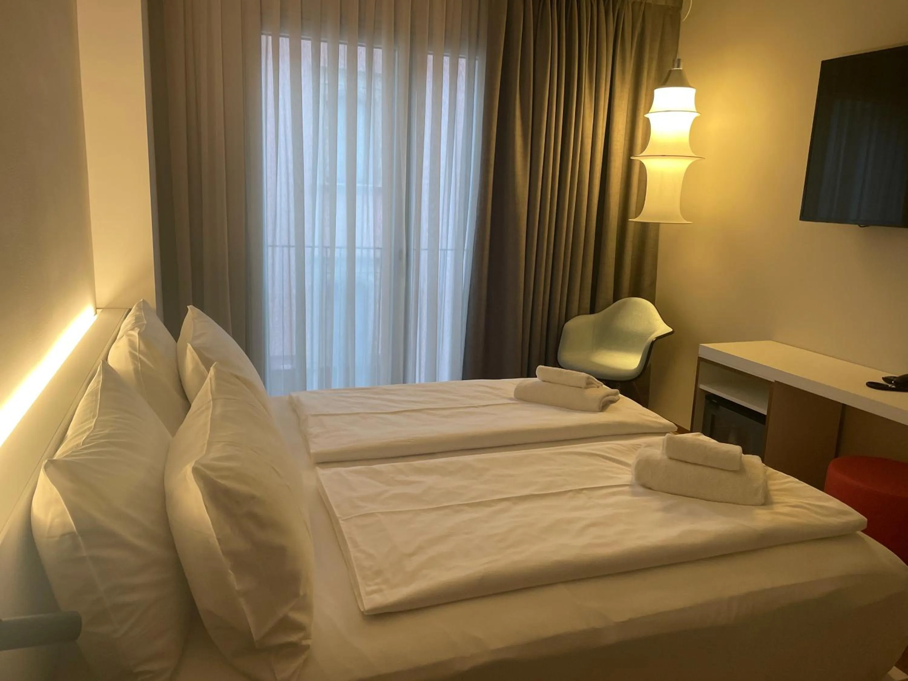 Bed in Hotel Giardino Verdi