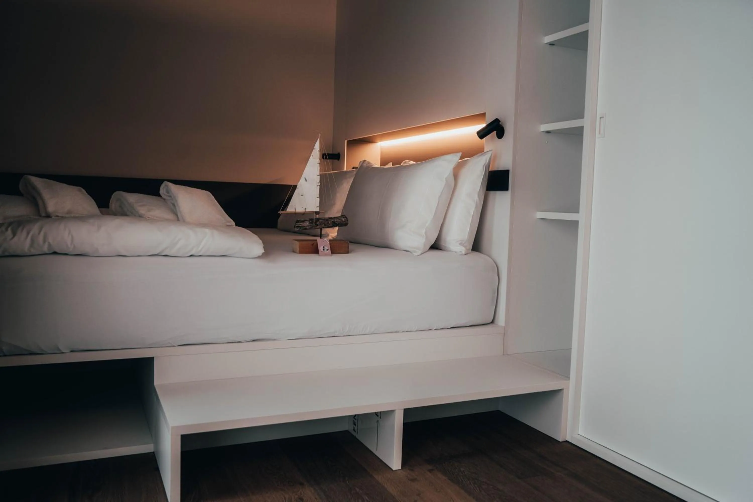 Bed in Hotel Giardino Verdi