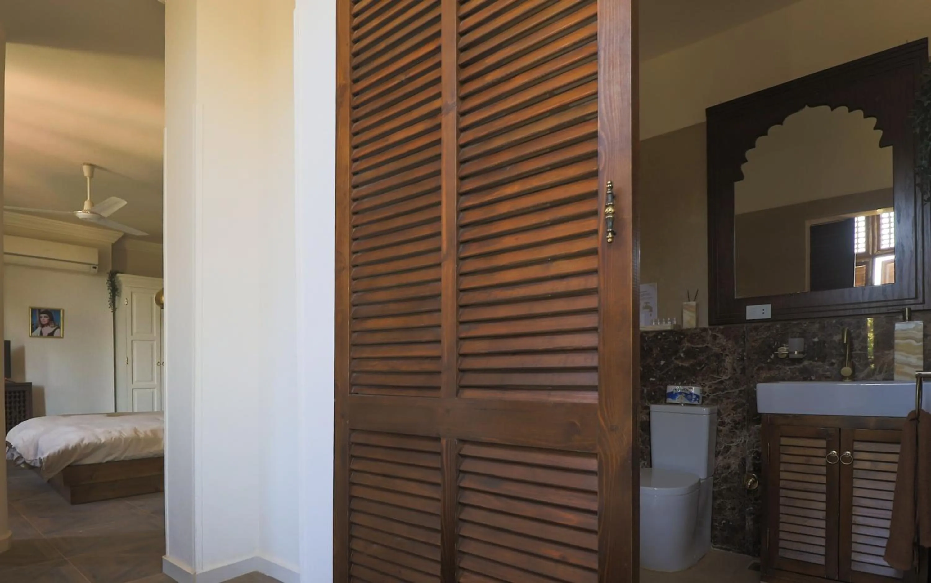 Bed in Al Wadi Hotel