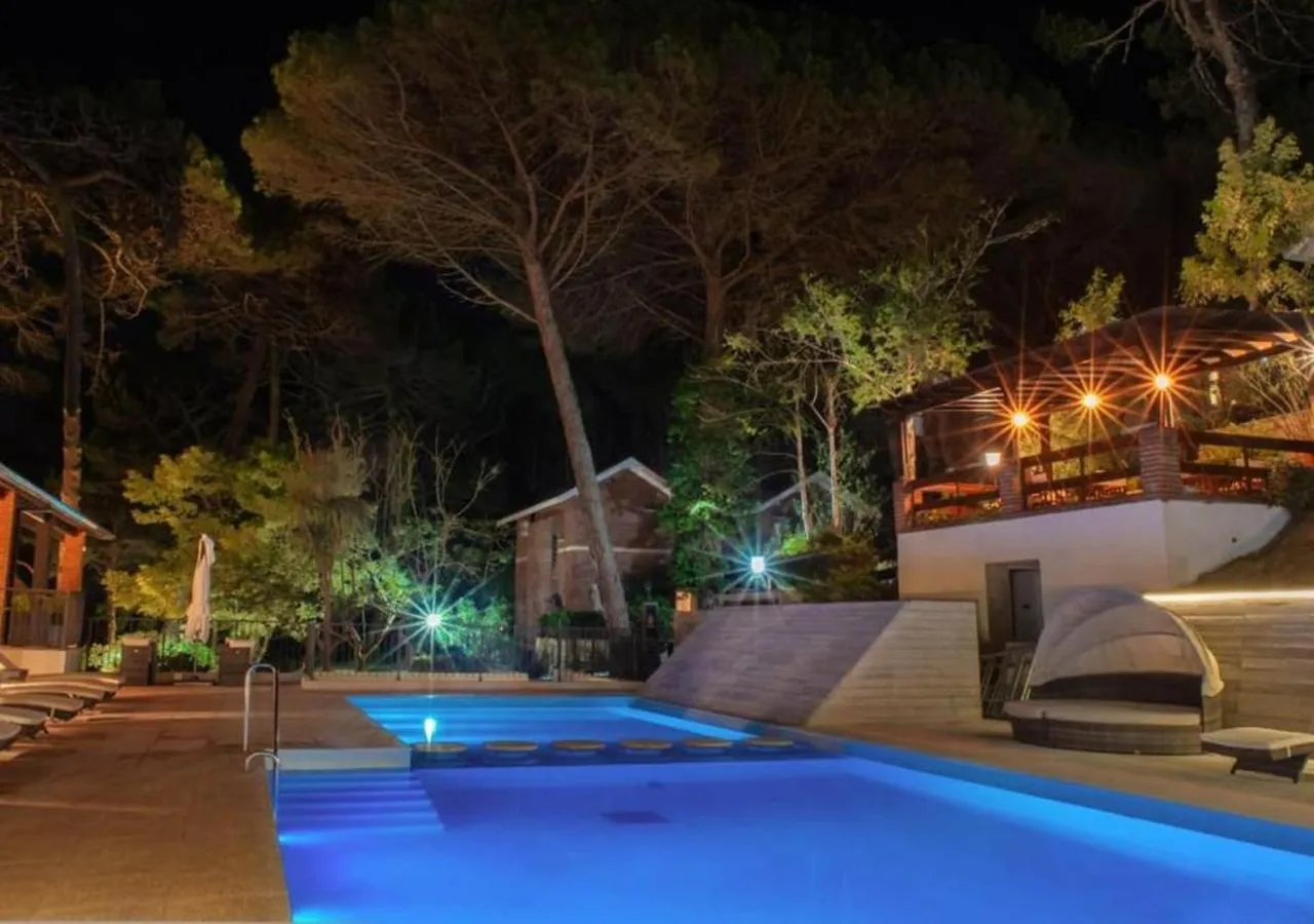 Pool view in Carilo Hills by bund