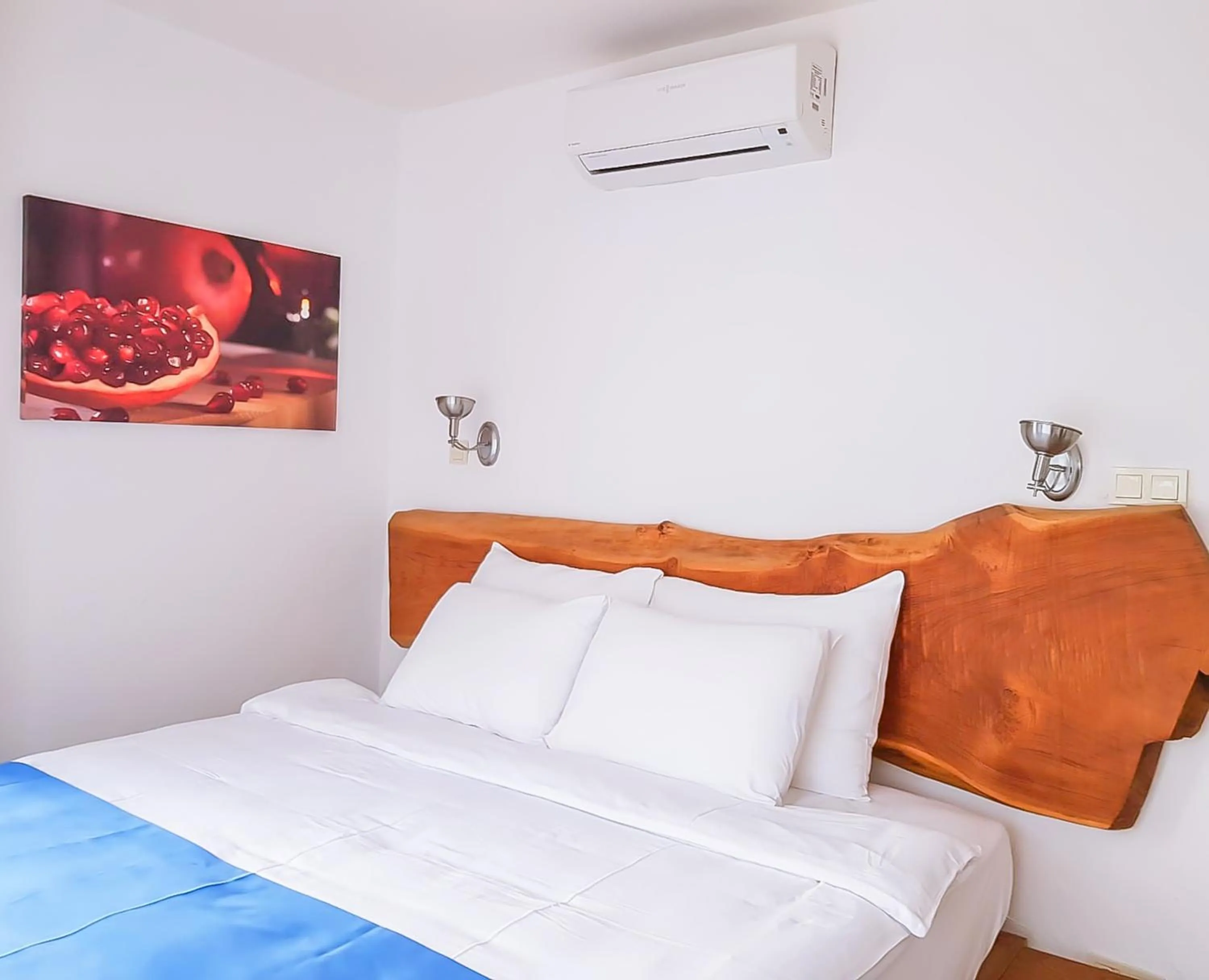 Bed in Rebetiko Hotel