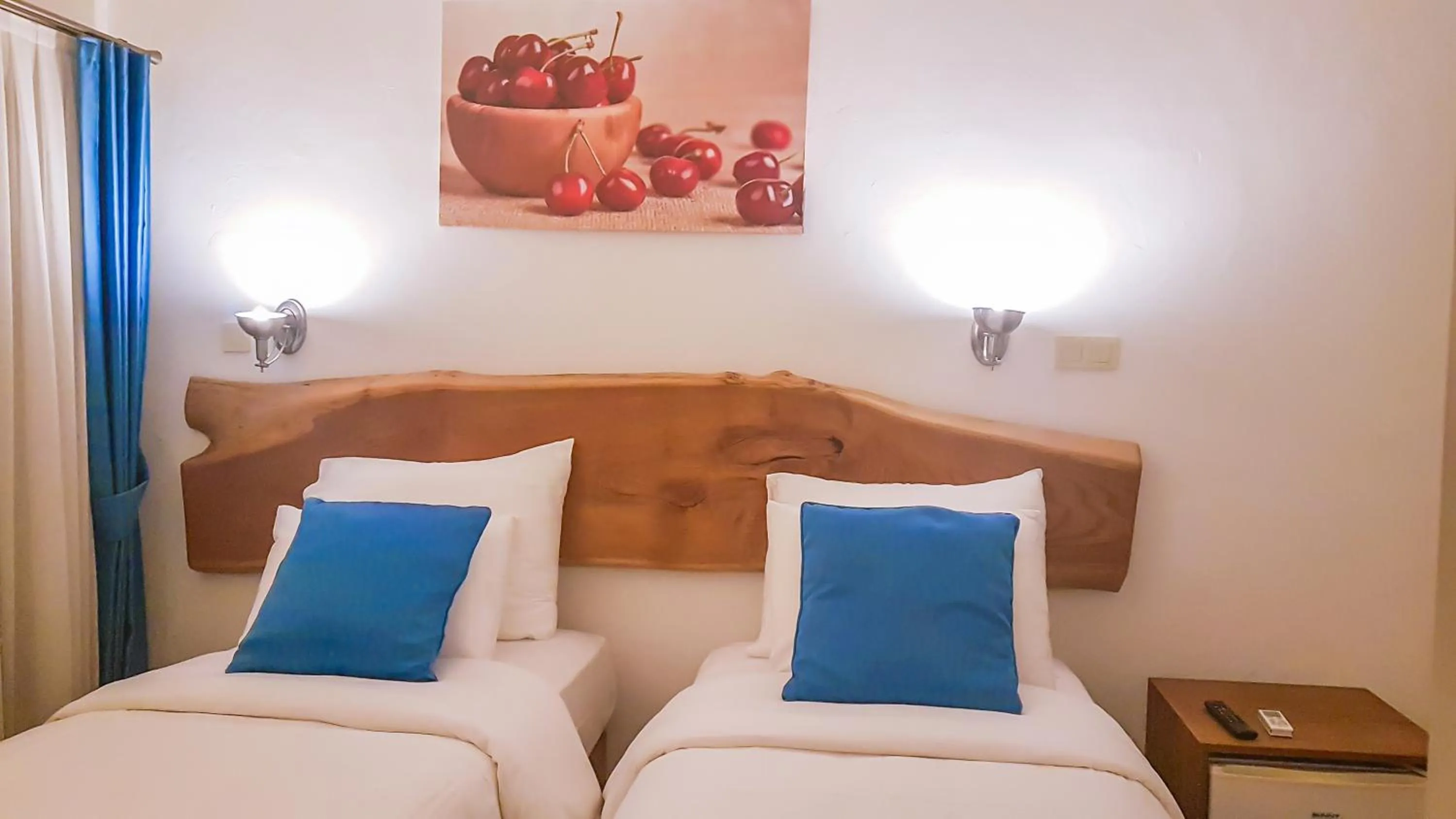 Bed in Rebetiko Hotel