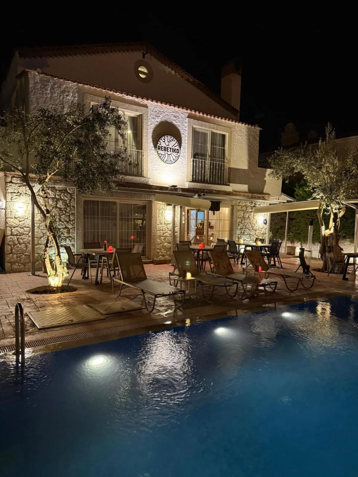 Property building in Rebetiko Hotel