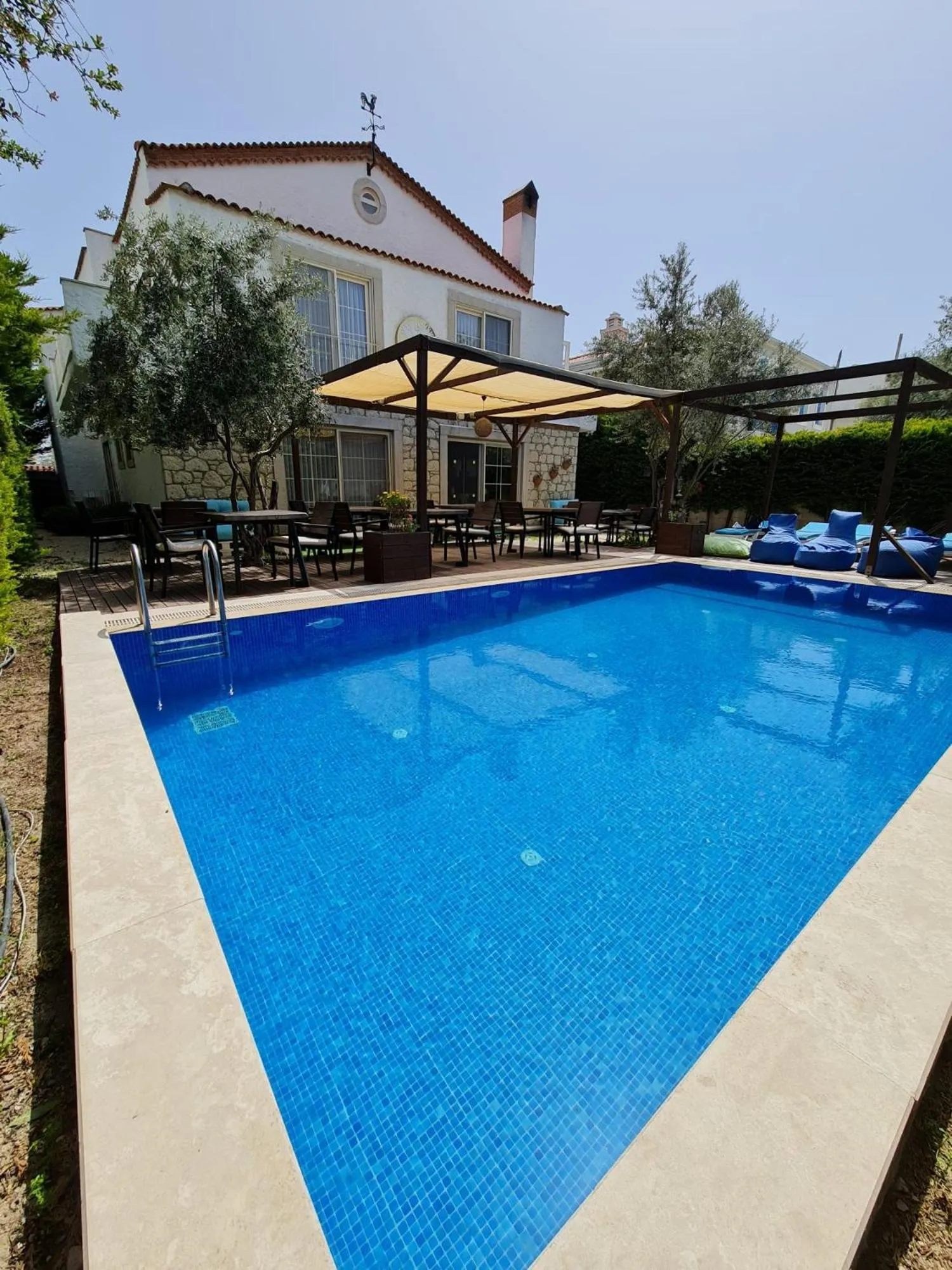 Swimming pool in Rebetiko Hotel
