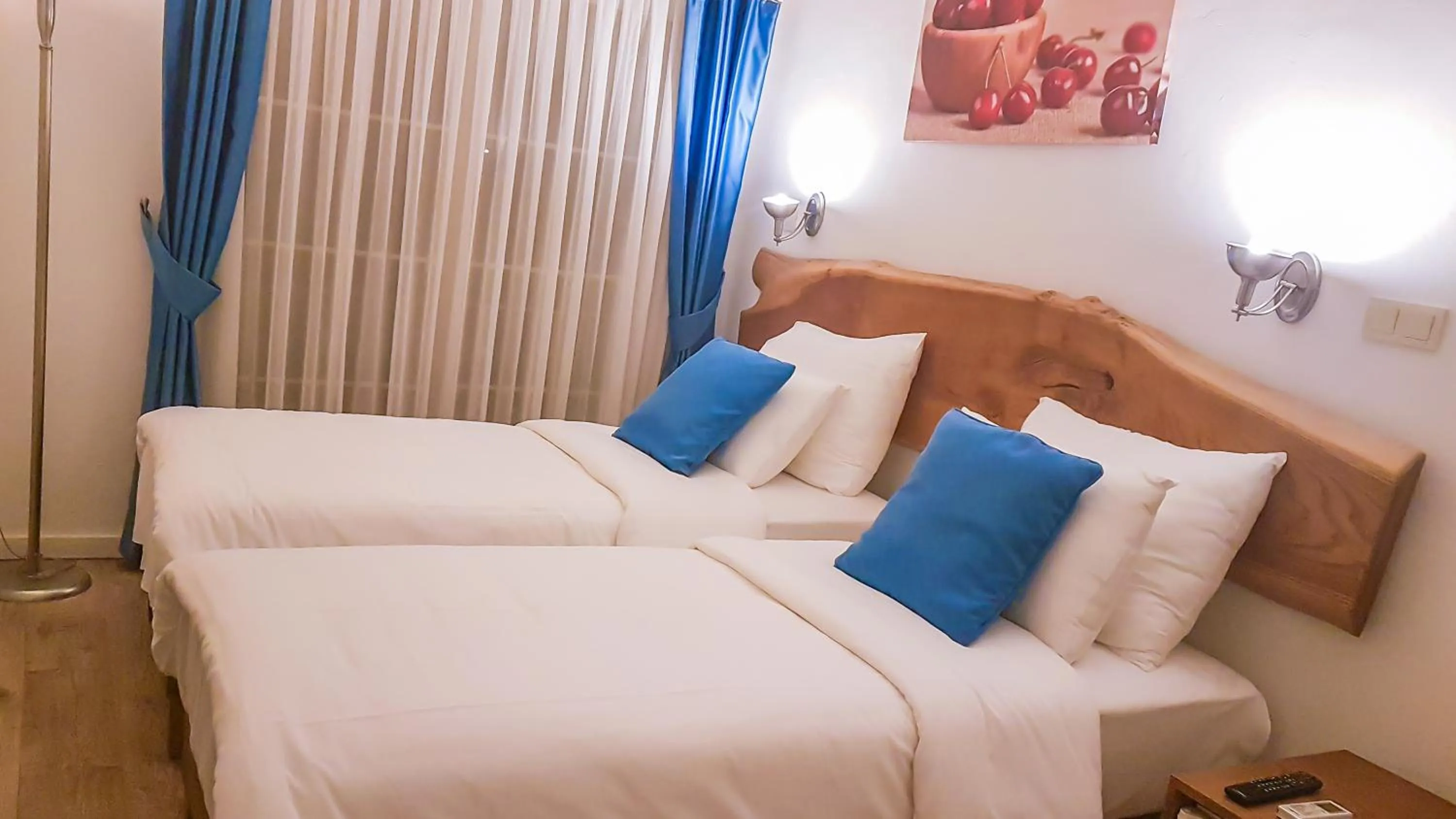 Bed in Rebetiko Hotel