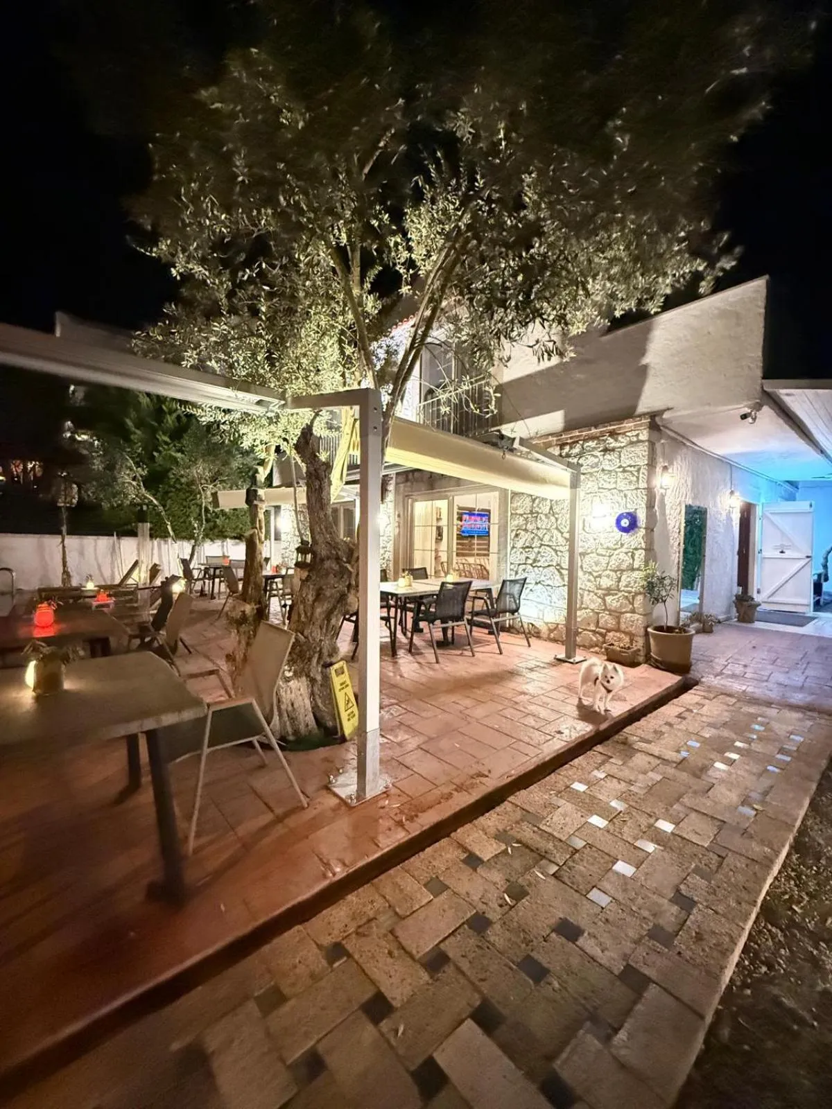 Patio in Rebetiko Hotel