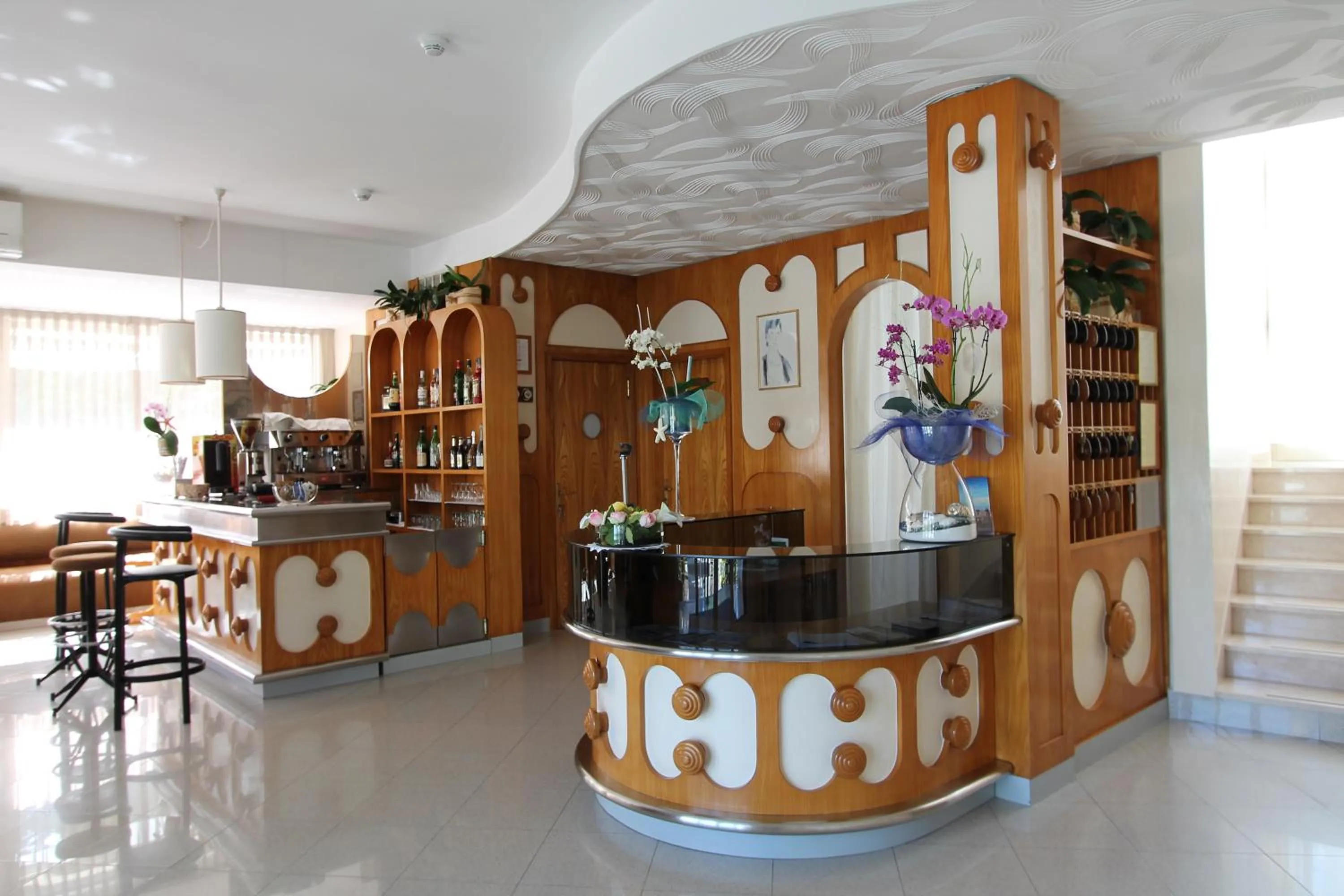 Lobby or reception in Hotel Escorial