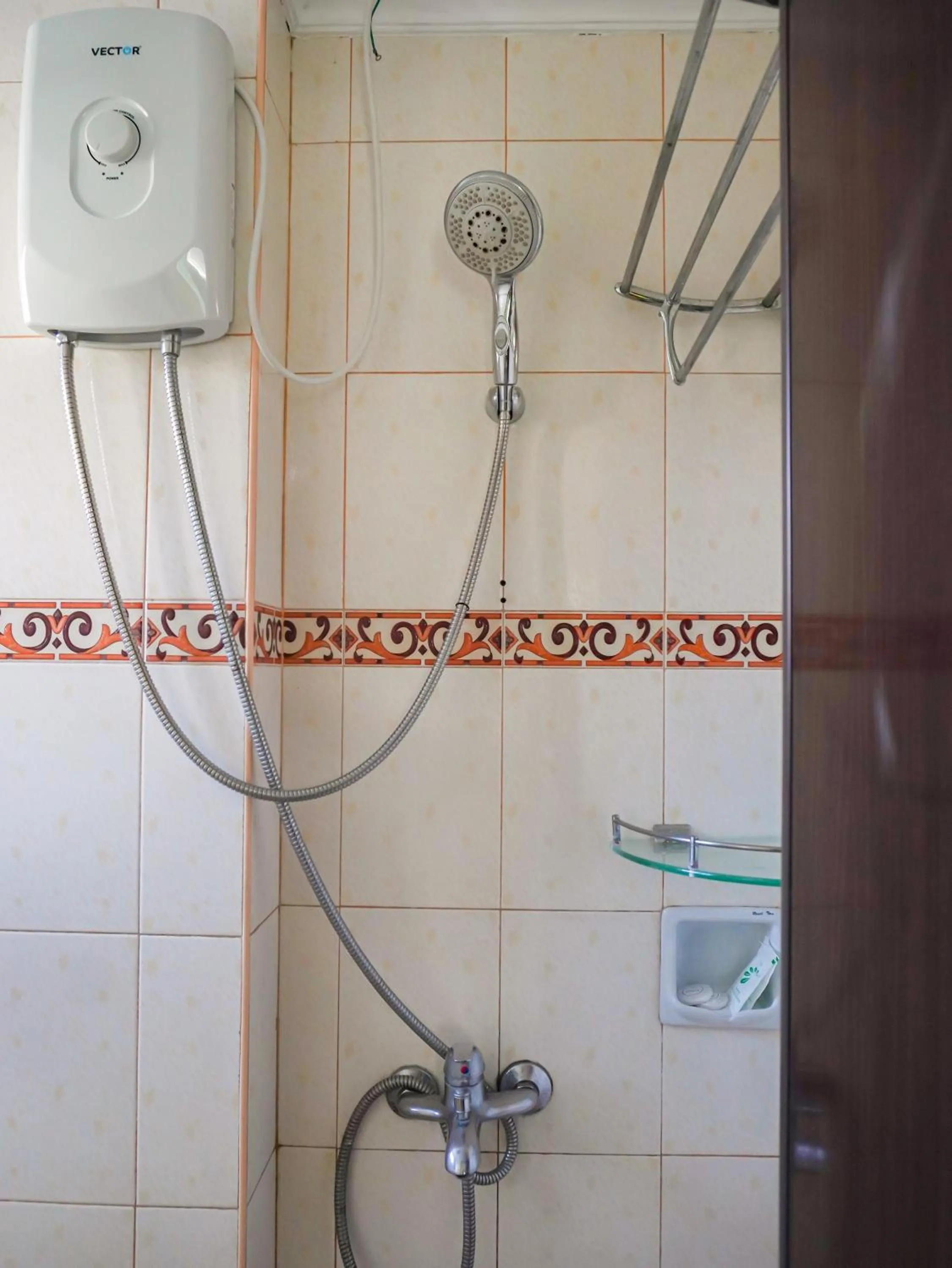 Shower in Boracay Paradise Hotel