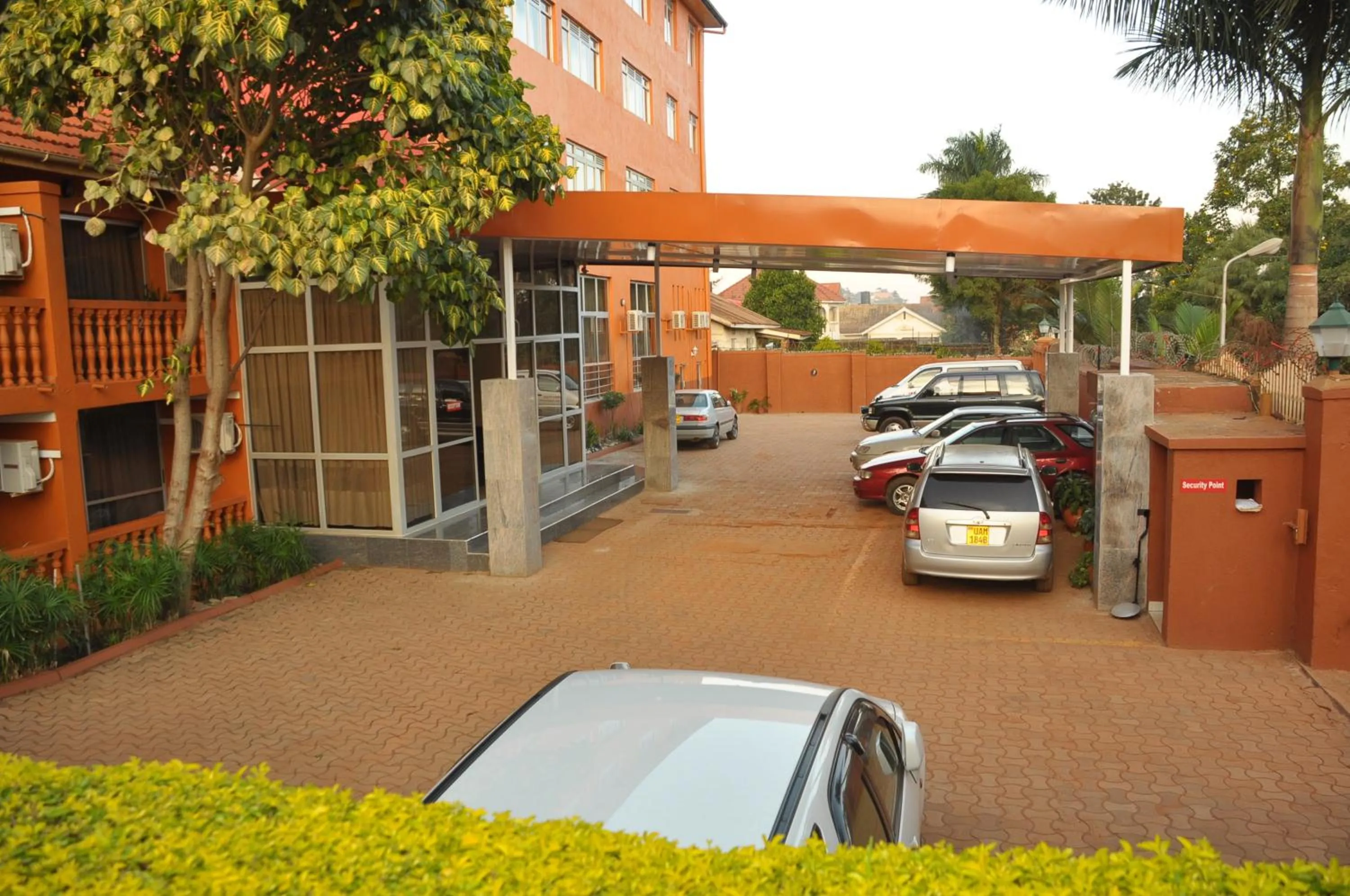 Property building in Eureka Place Hotel Kampala